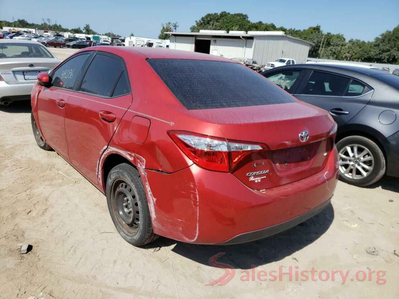 5YFBURHE6GP384707 2016 TOYOTA COROLLA