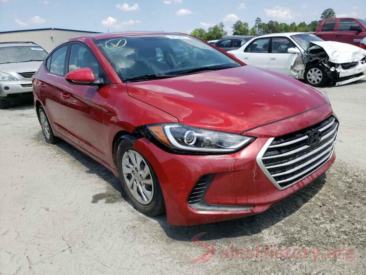 KMHD74LF5HU421622 2017 HYUNDAI ELANTRA