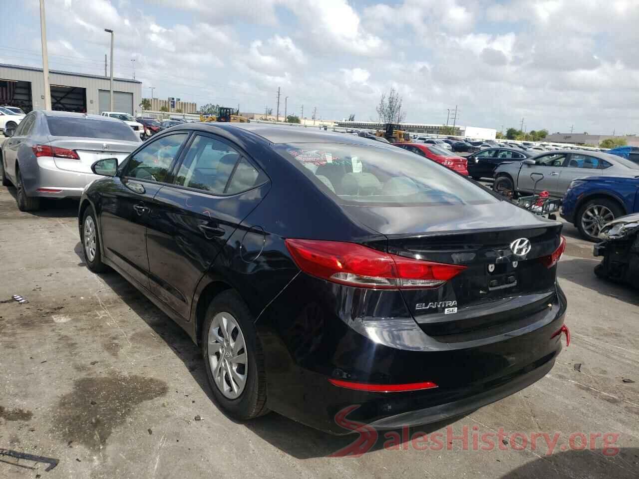 5NPD74LF0JH334344 2018 HYUNDAI ELANTRA