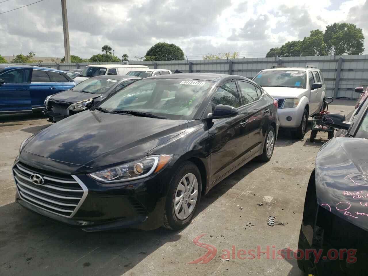 5NPD74LF0JH334344 2018 HYUNDAI ELANTRA