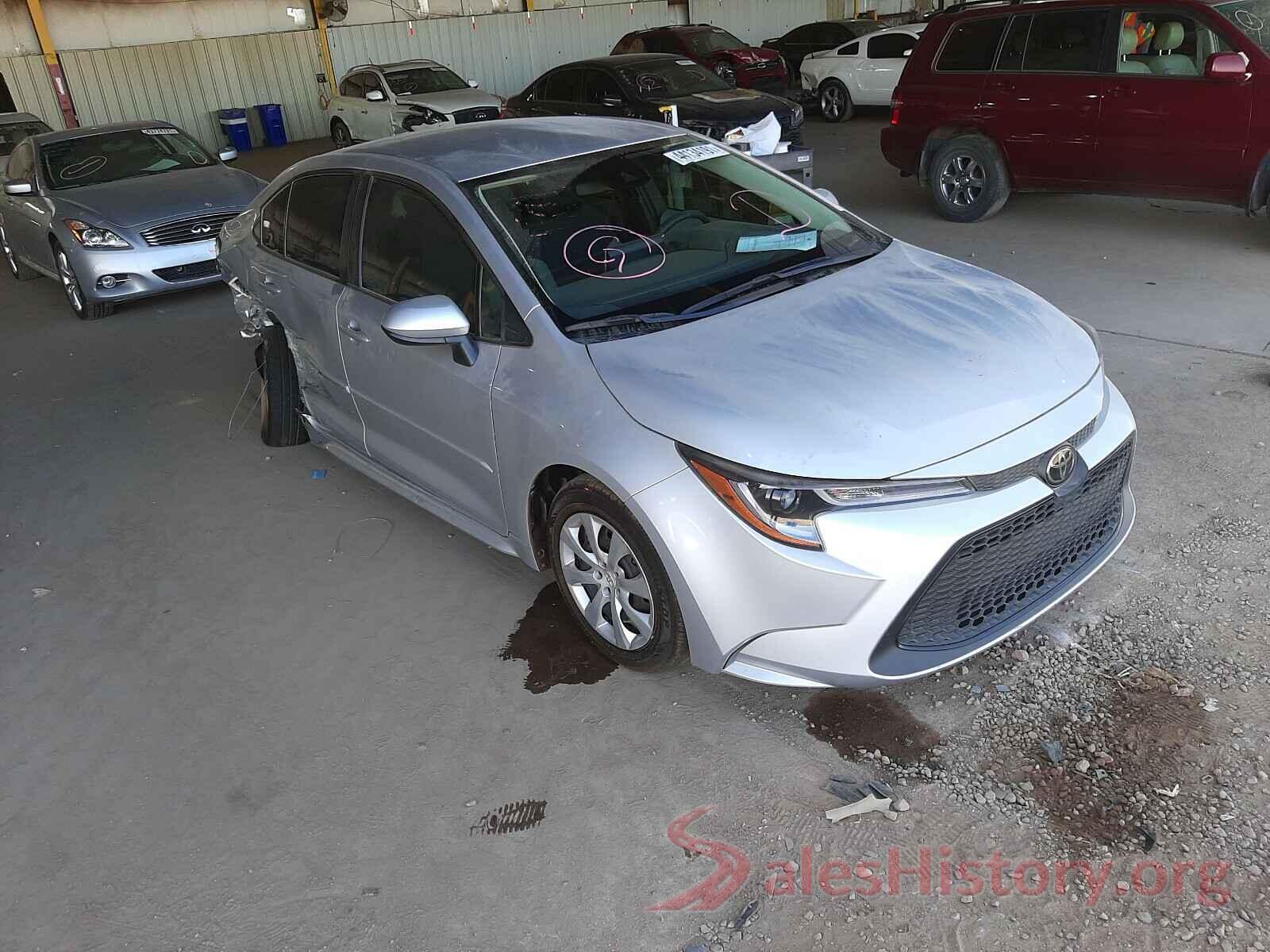 JTDEPMAE6MJ123921 2021 TOYOTA COROLLA