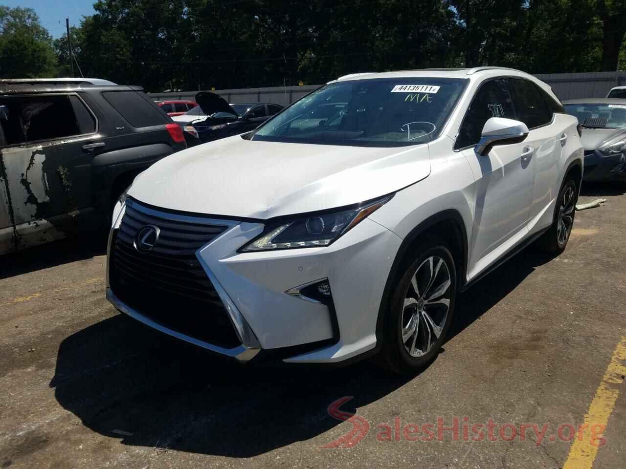 2T2BZMCA4HC087201 2017 LEXUS RX350