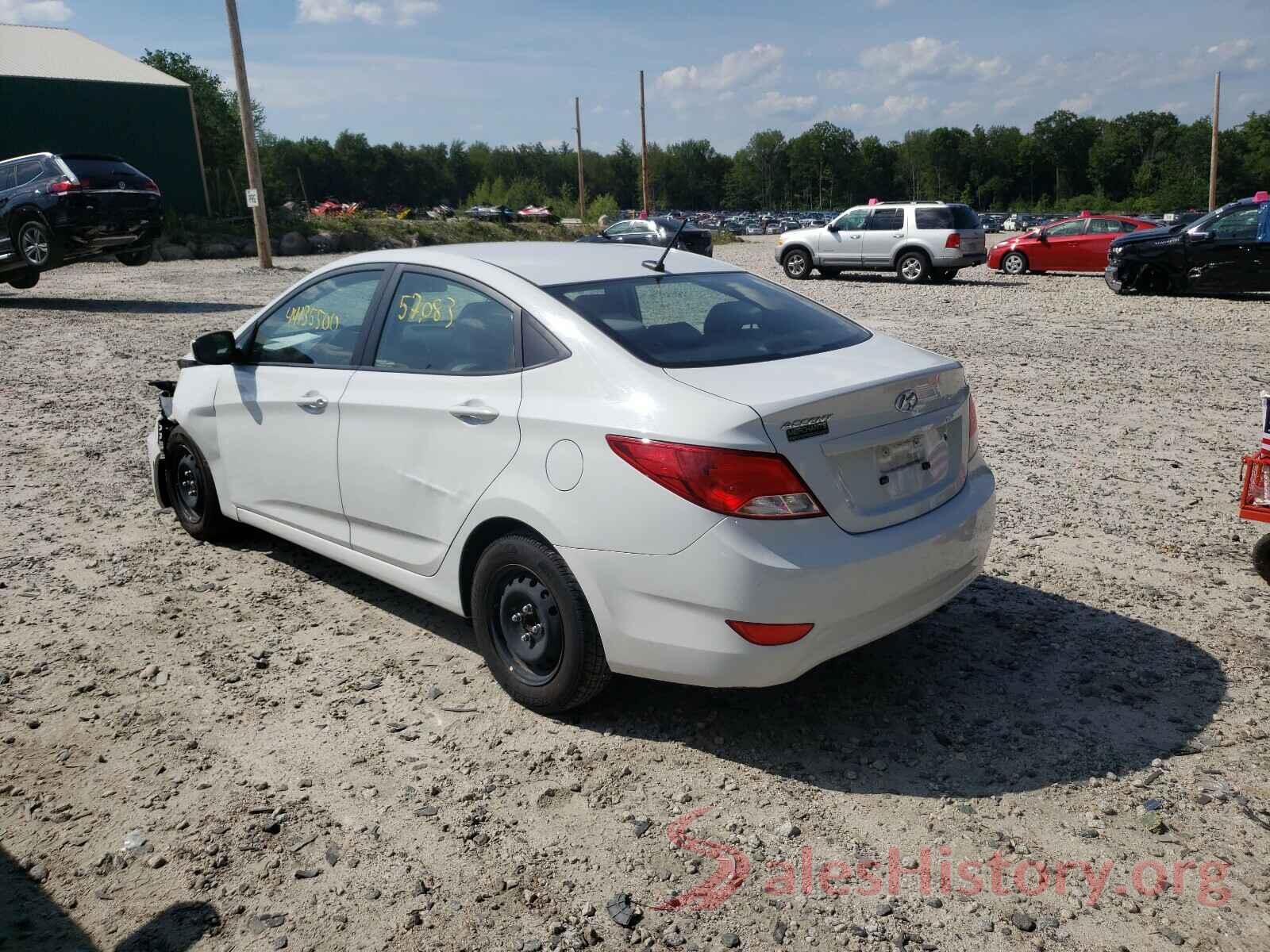 KMHCT4AE2HU368489 2017 HYUNDAI ACCENT