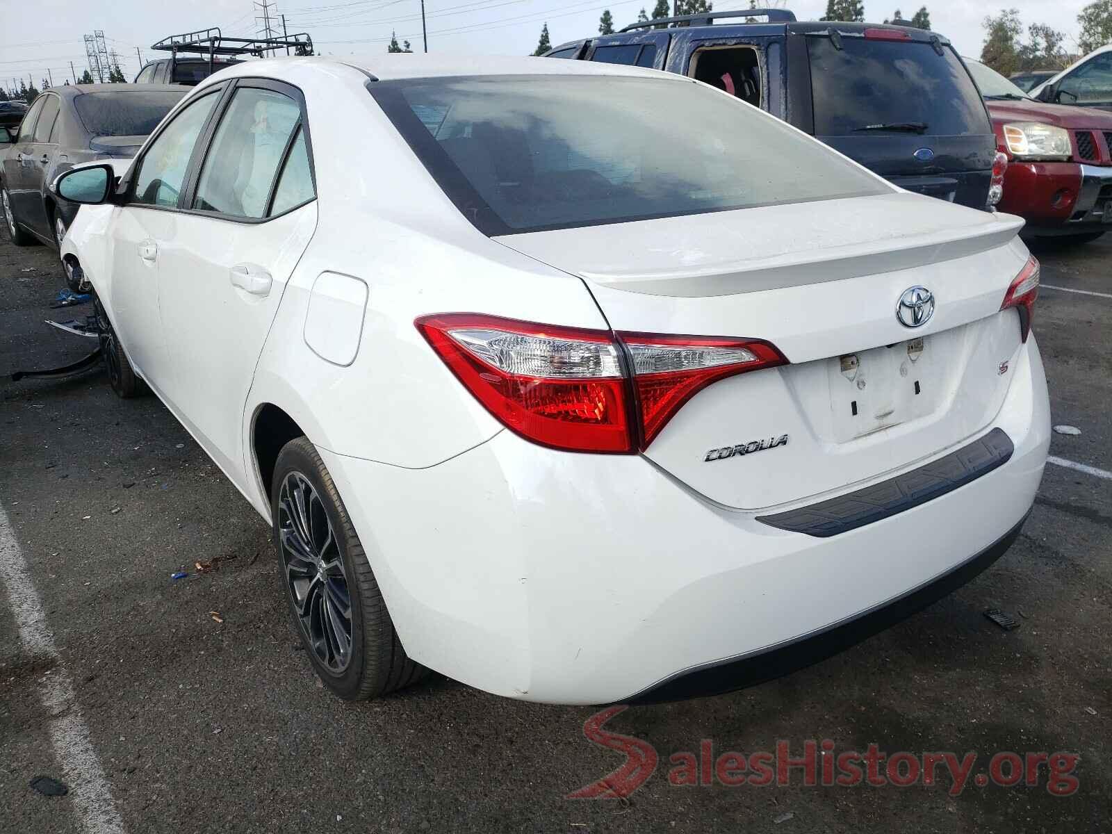 5YFBURHE5GP531602 2016 TOYOTA COROLLA