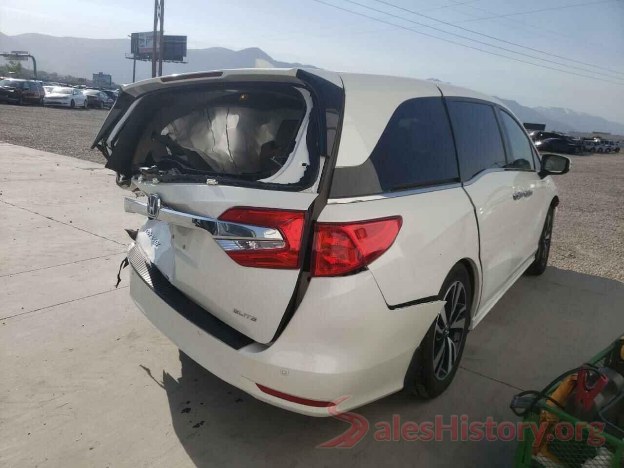 5FNRL6H96KB076296 2019 HONDA ODYSSEY