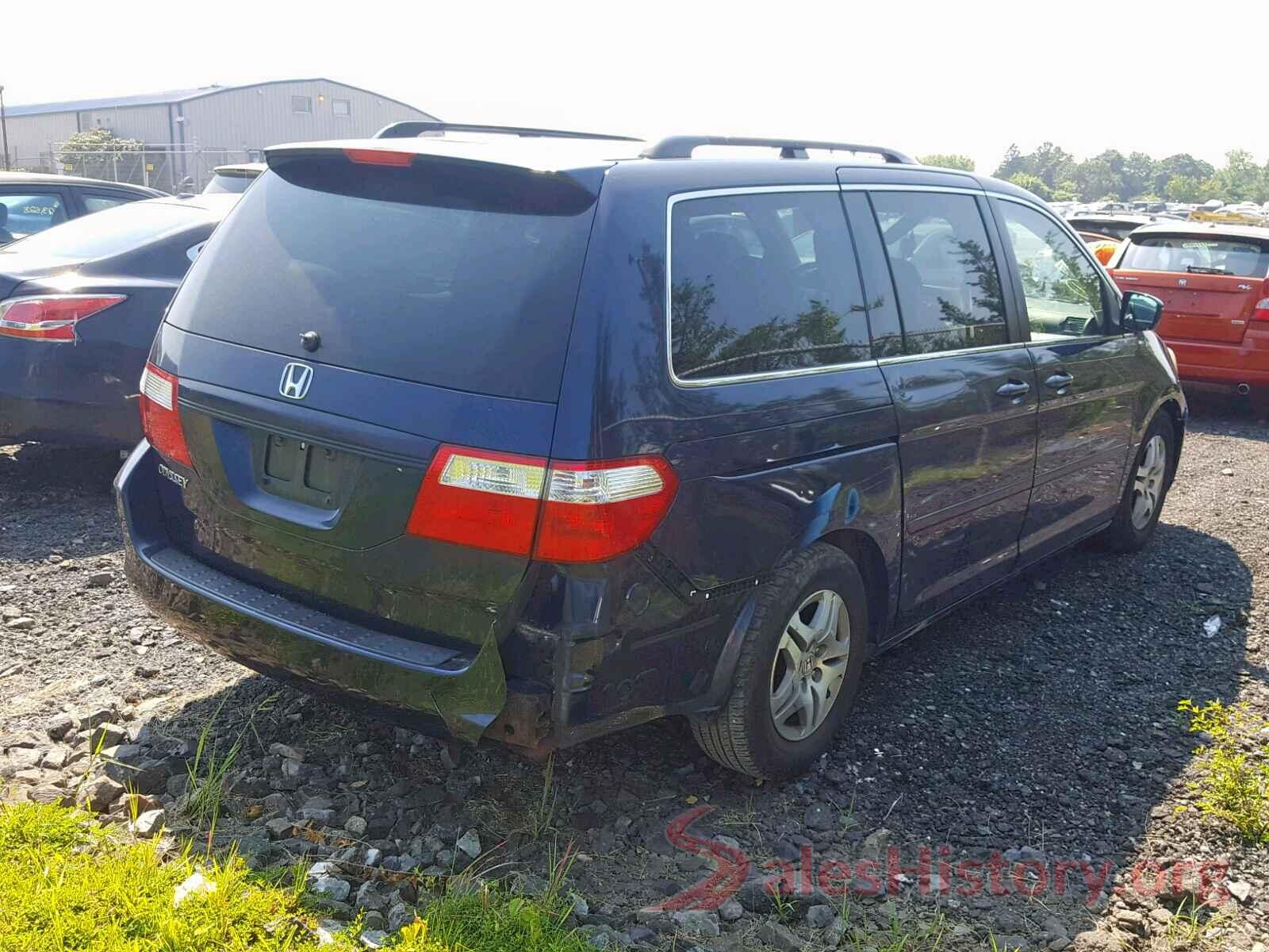 5FNRL38416B057700 2006 HONDA ODYSSEY EX