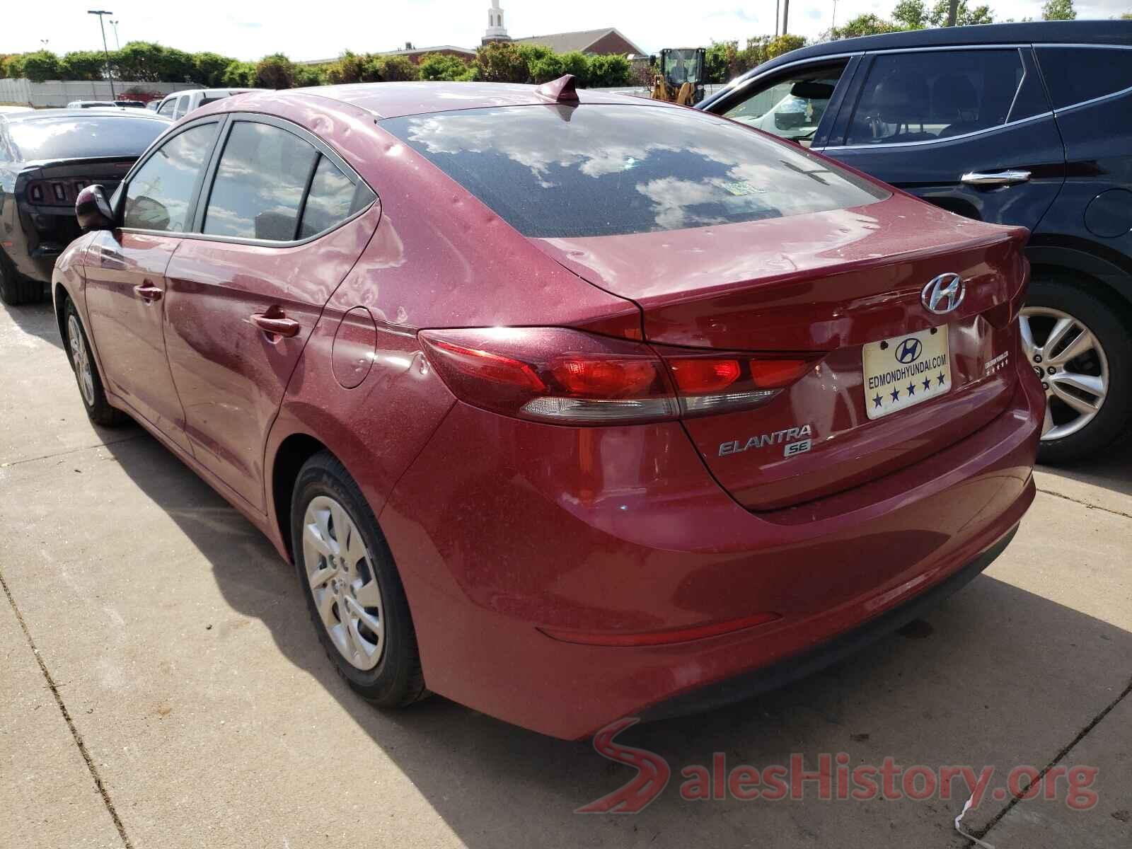 KMHD74LF7HU431603 2017 HYUNDAI ELANTRA