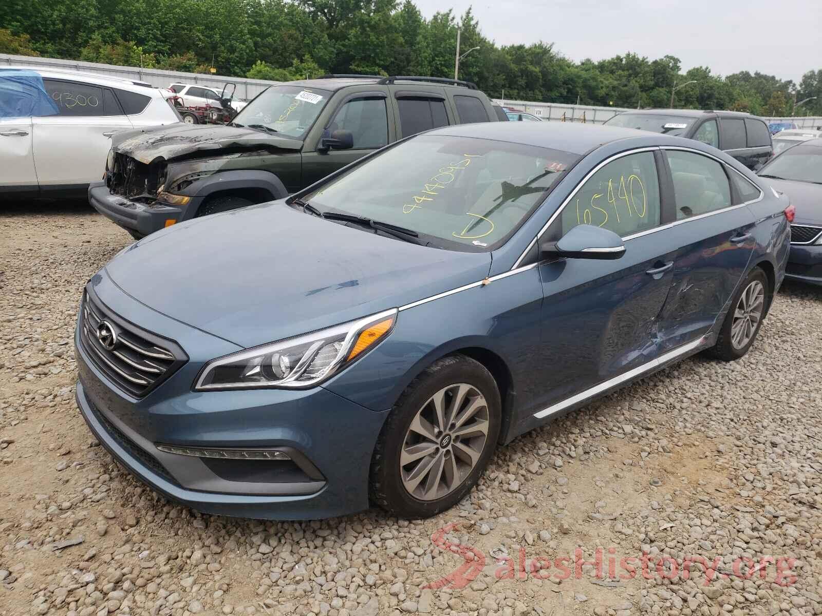 5NPE34AF7HH583673 2017 HYUNDAI SONATA