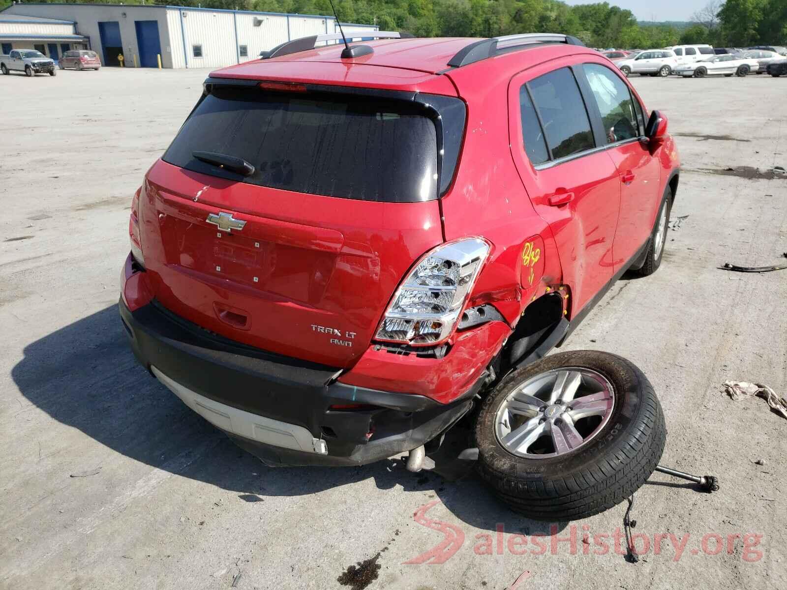 KL7CJPSB4GB564179 2016 CHEVROLET TRAX