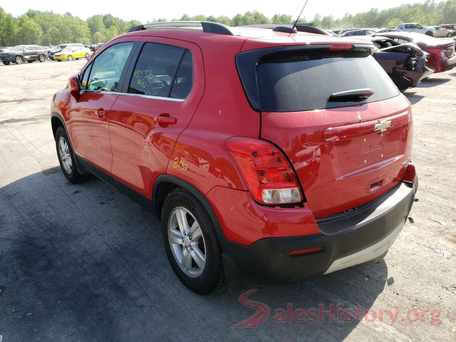 KL7CJPSB4GB564179 2016 CHEVROLET TRAX