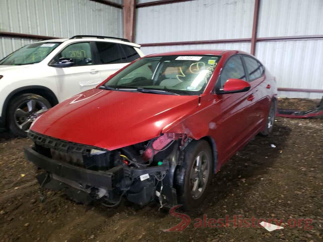 5NPD94LA1JH308365 2018 HYUNDAI ELANTRA