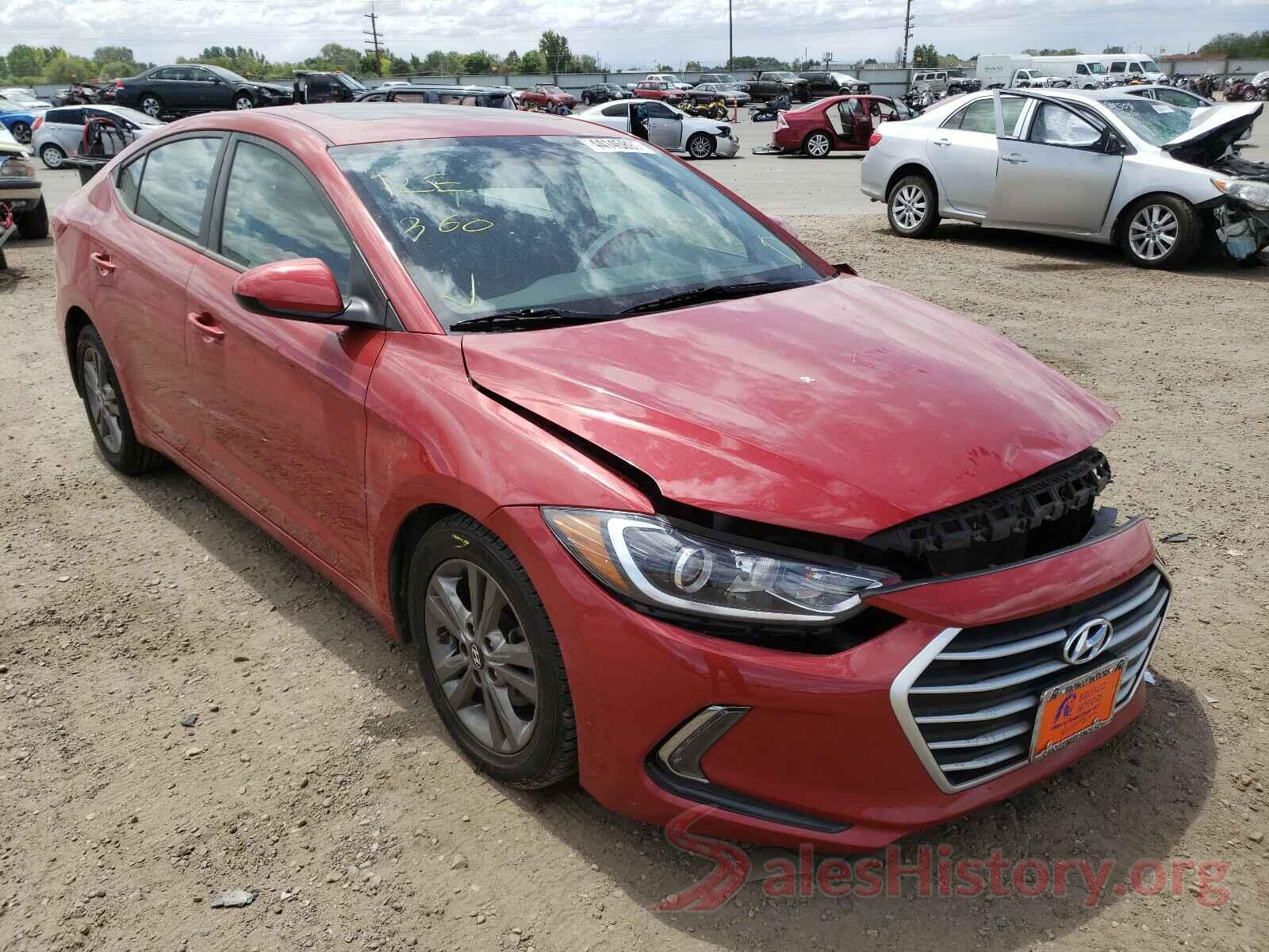 5NPD84LF7HH209493 2017 HYUNDAI ELANTRA