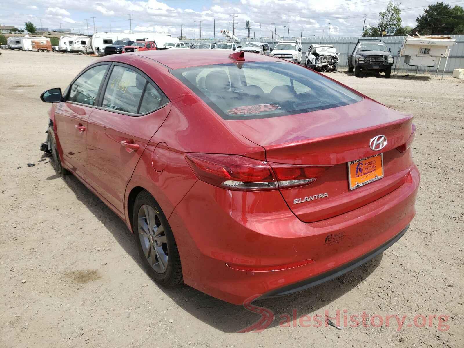 5NPD84LF7HH209493 2017 HYUNDAI ELANTRA