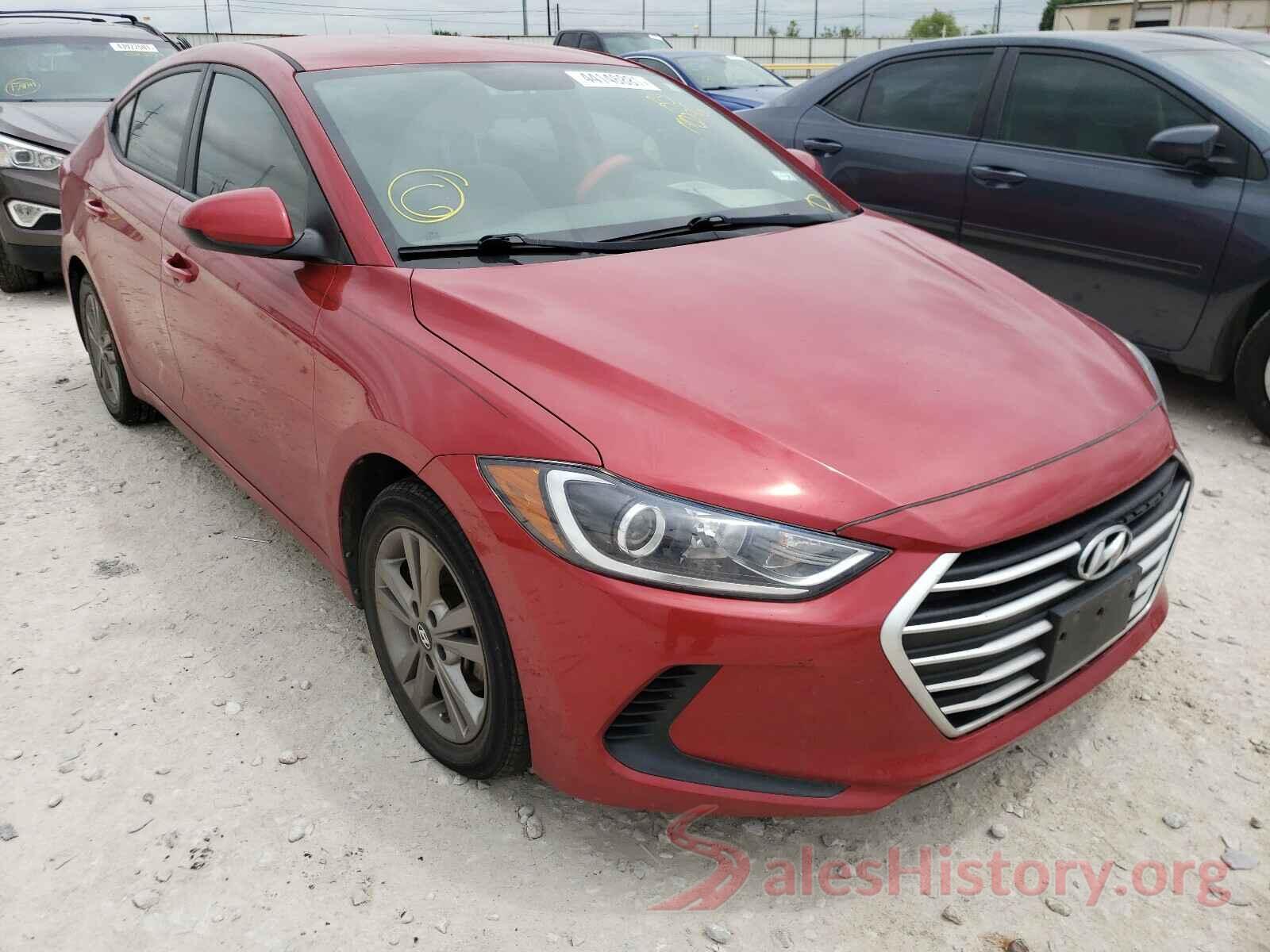 5NPD84LF7HH190296 2017 HYUNDAI ELANTRA