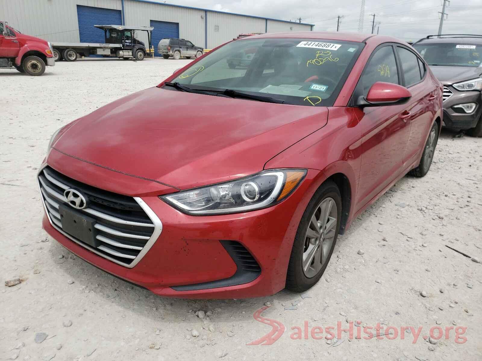 5NPD84LF7HH190296 2017 HYUNDAI ELANTRA