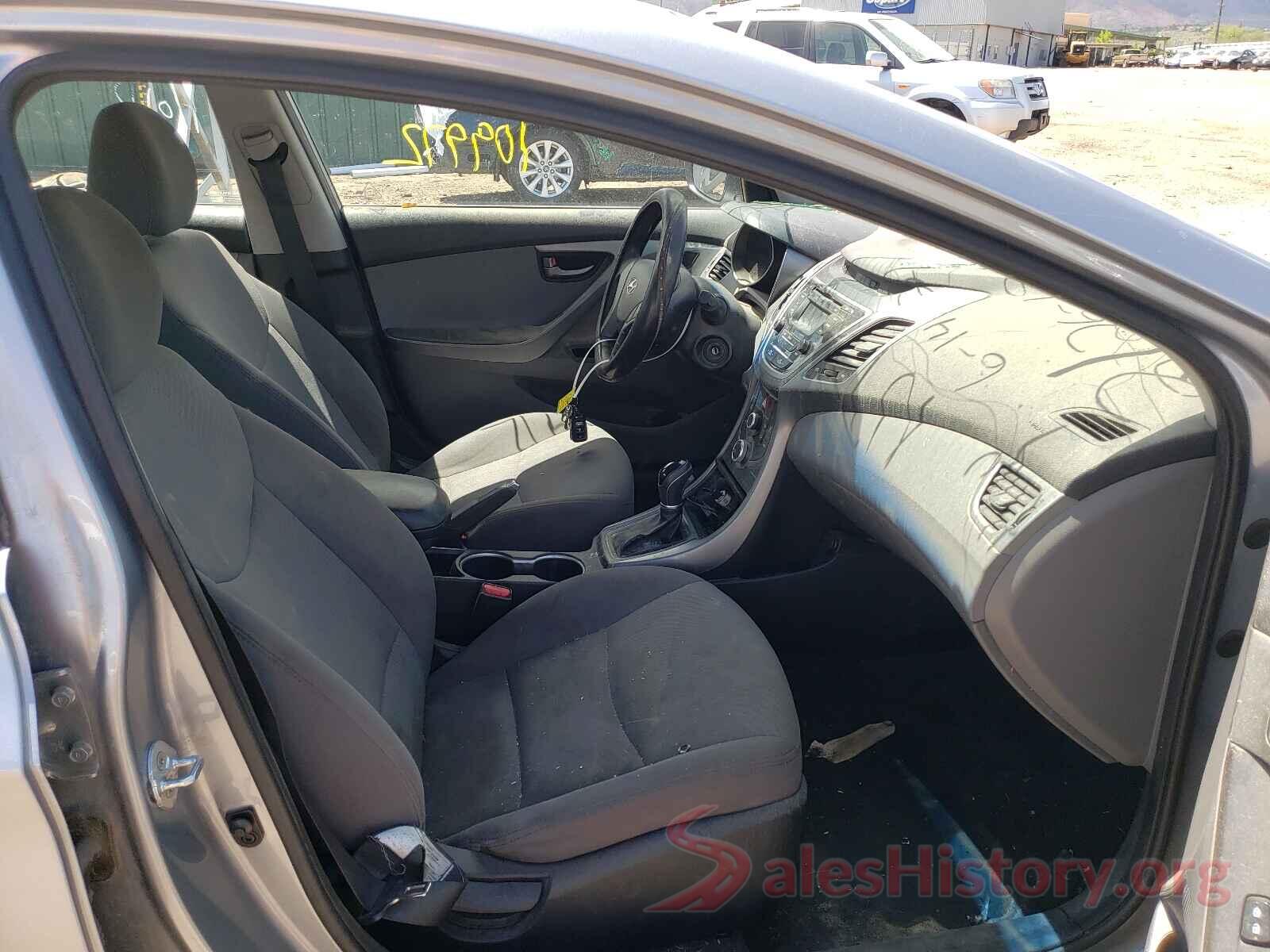 5NPDH4AE6GH711405 2016 HYUNDAI ELANTRA