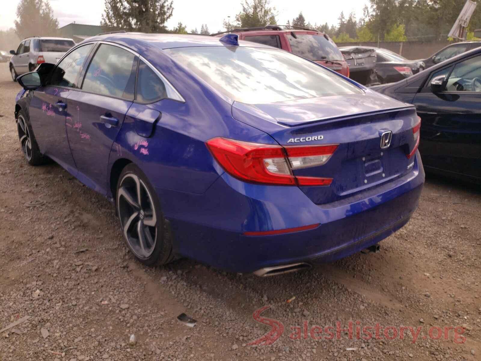 1HGCV1F31KA052998 2019 HONDA ACCORD