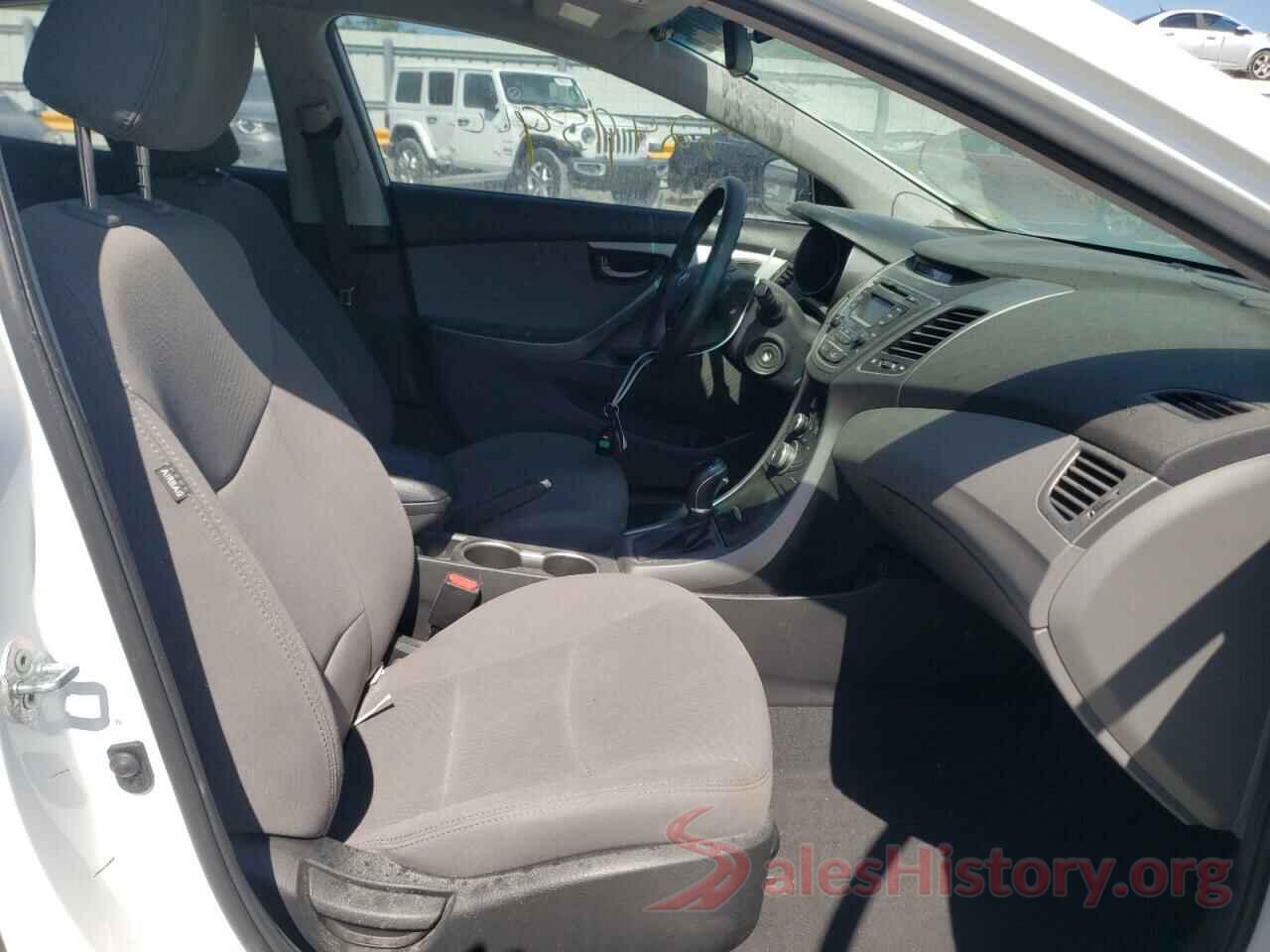 5NPDH4AEXGH786009 2016 HYUNDAI ELANTRA