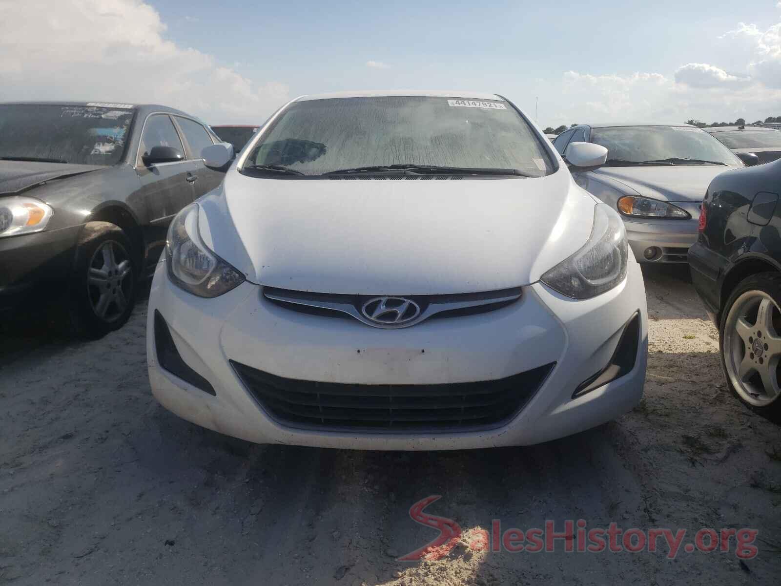 5NPDH4AEXGH786009 2016 HYUNDAI ELANTRA