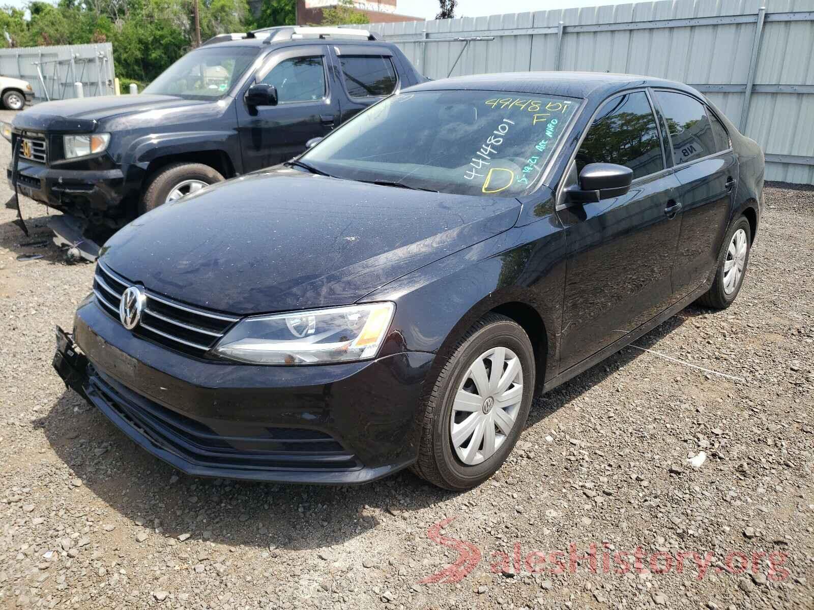 3VW167AJ2GM397945 2016 VOLKSWAGEN JETTA