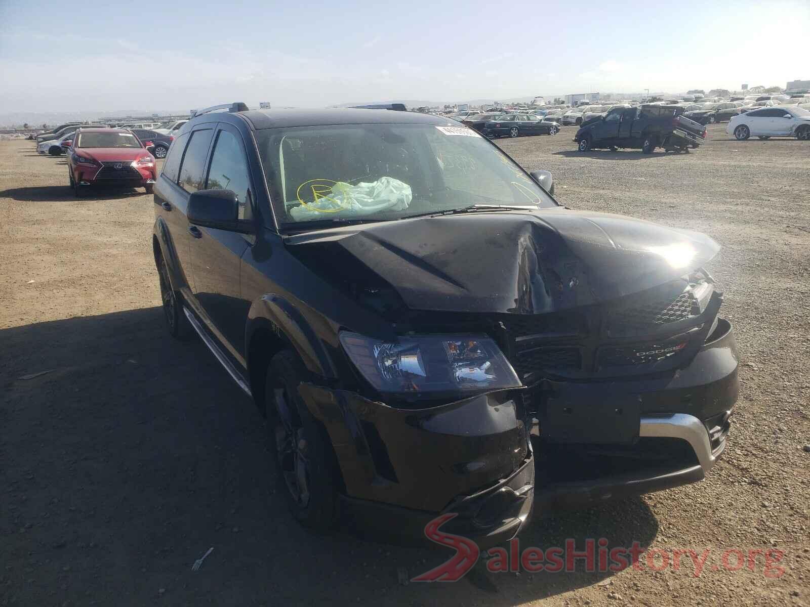 3C4PDCGGXKT763592 2019 DODGE JOURNEY