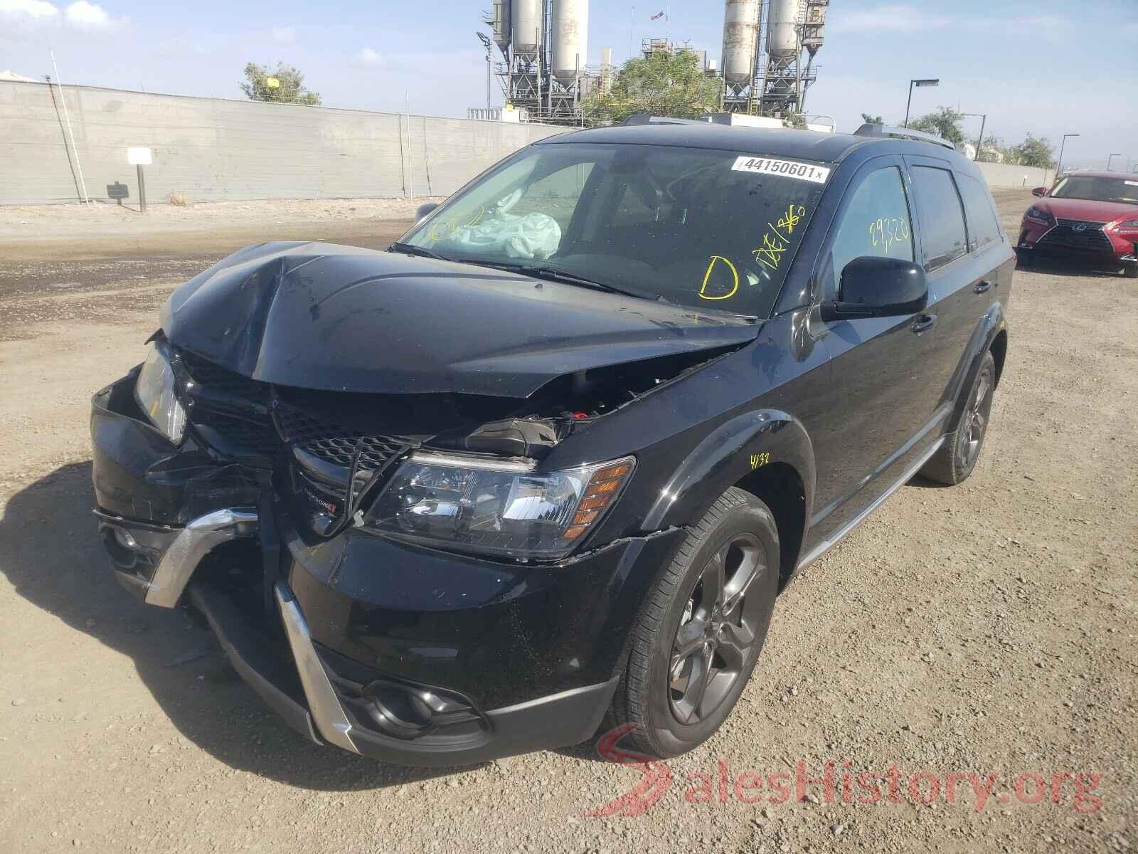 3C4PDCGGXKT763592 2019 DODGE JOURNEY