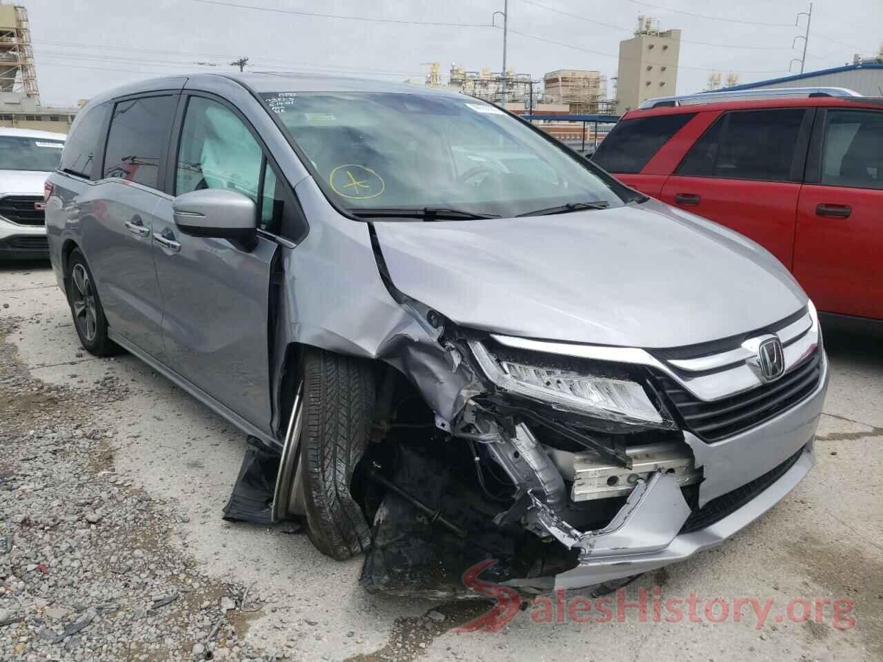 5FNRL6H88JB040860 2018 HONDA ODYSSEY