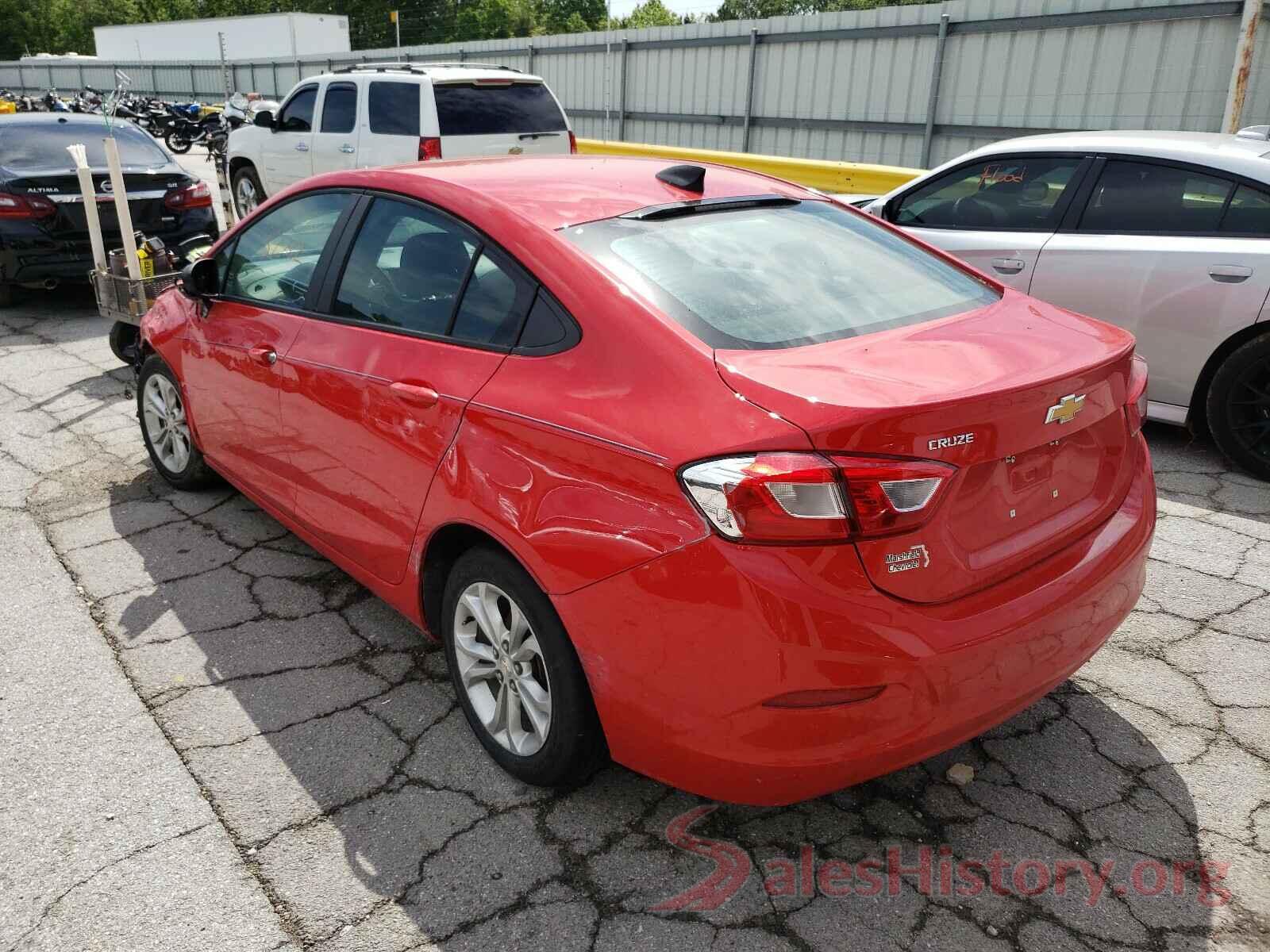 1G1BC5SM2K7126909 2019 CHEVROLET CRUZE