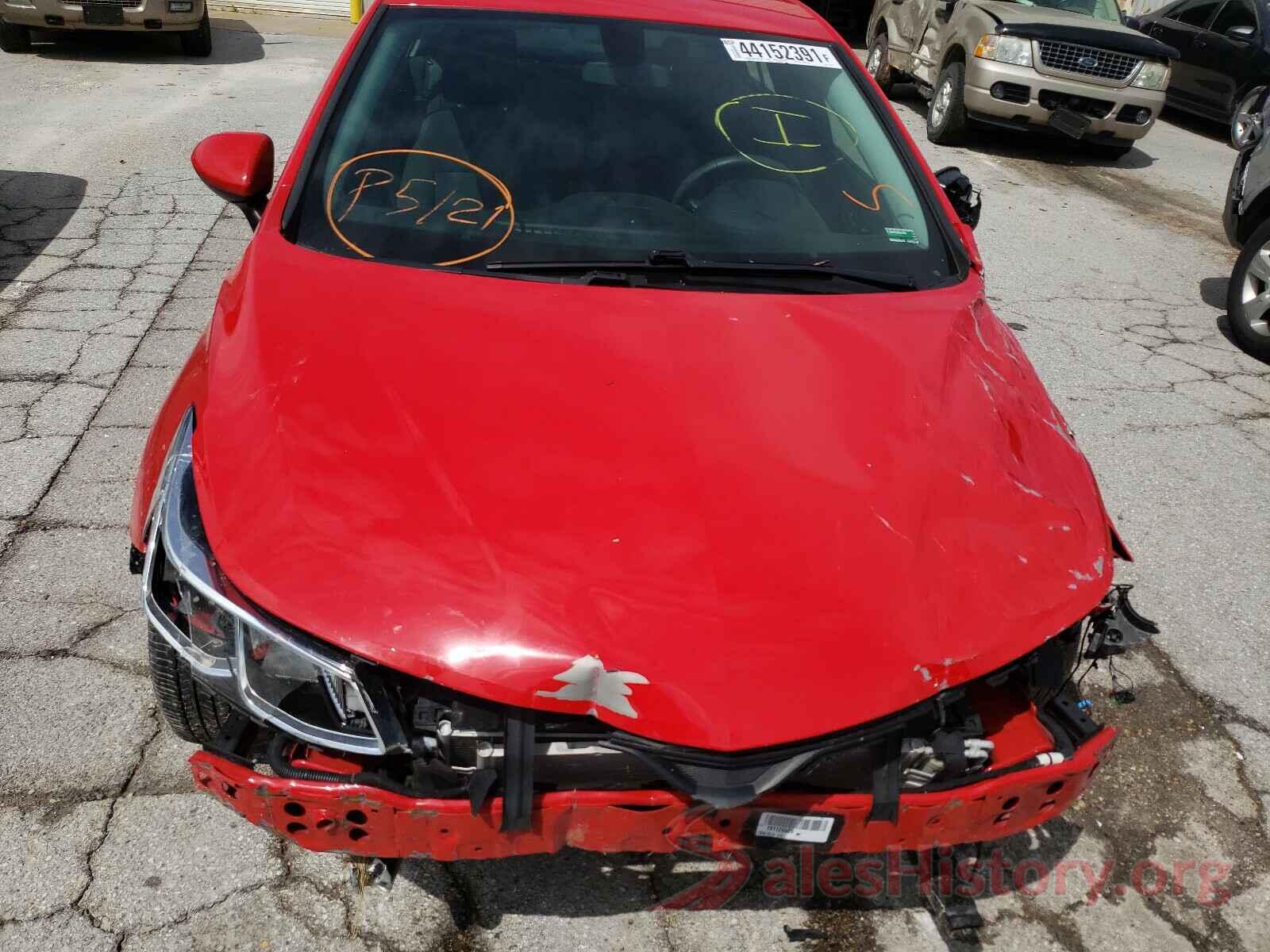 1G1BC5SM2K7126909 2019 CHEVROLET CRUZE