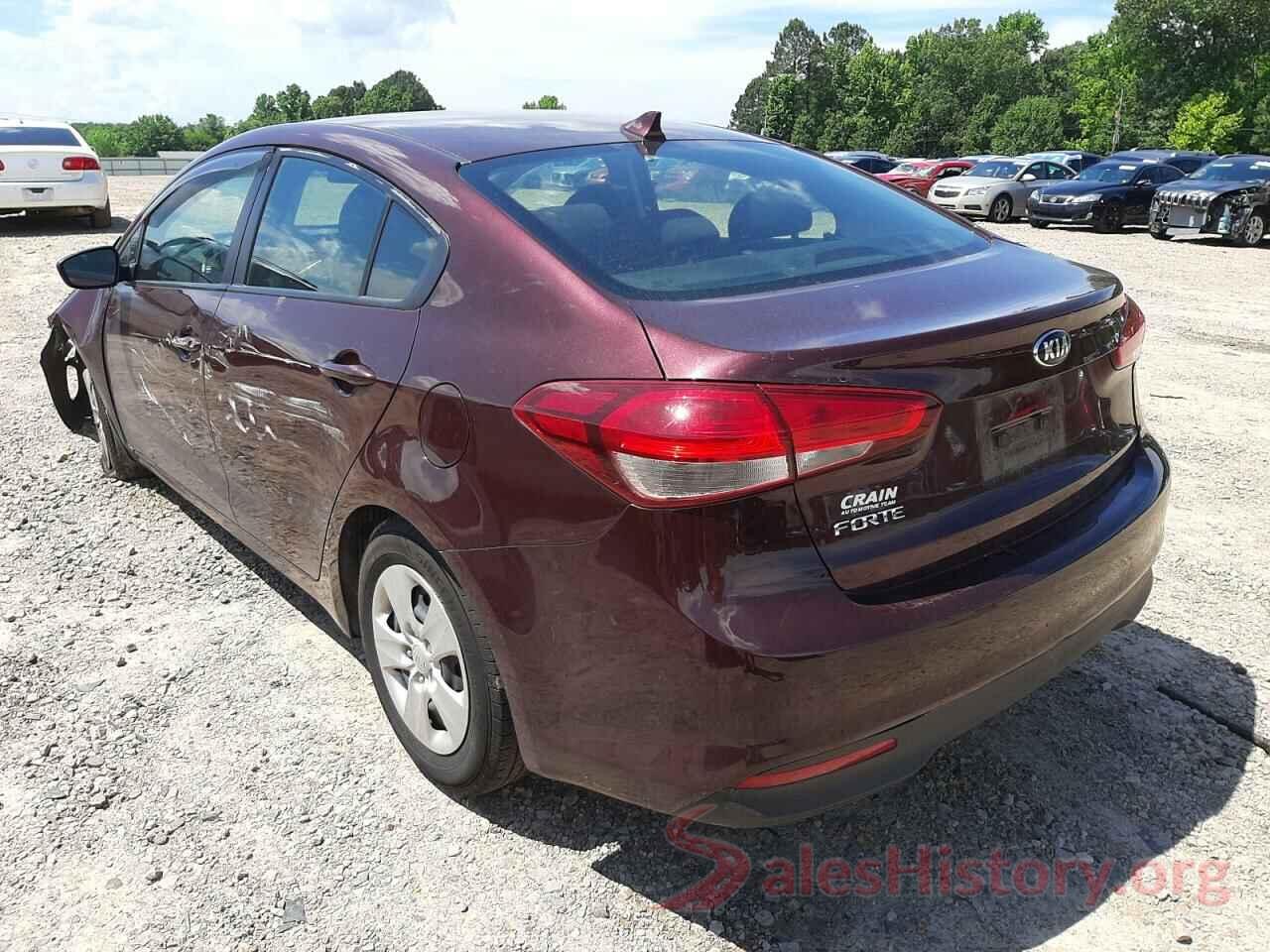 3KPFK4A71HE123784 2017 KIA FORTE