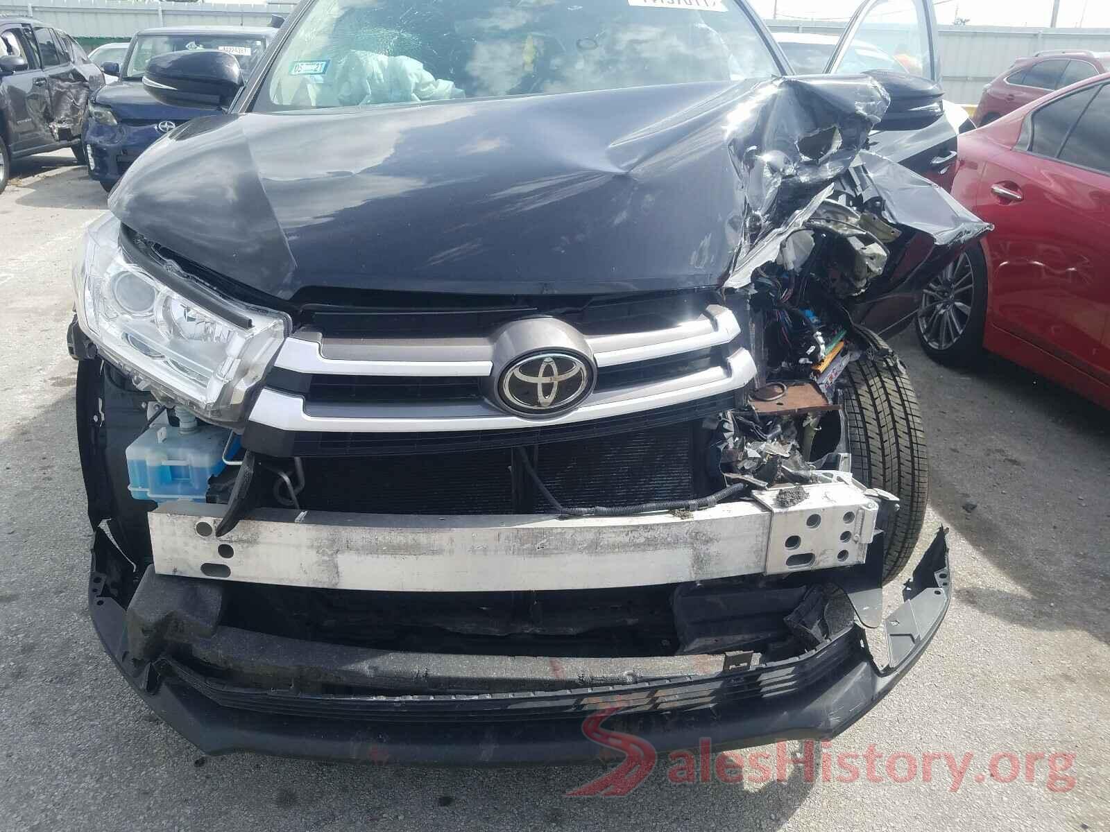 5TDBZRFH7KS934608 2019 TOYOTA HIGHLANDER