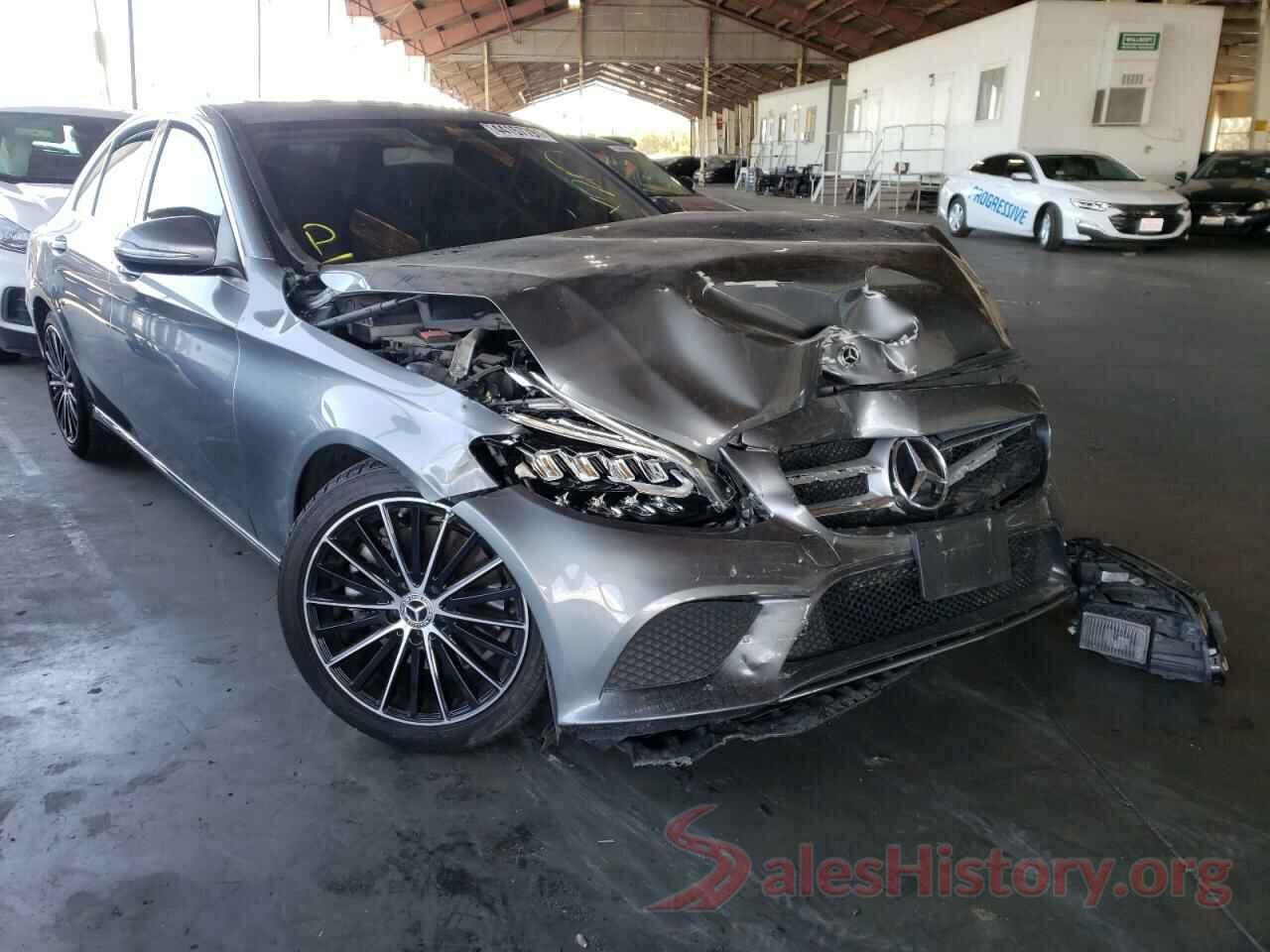 55SWF8DB4KU311713 2019 MERCEDES-BENZ C CLASS