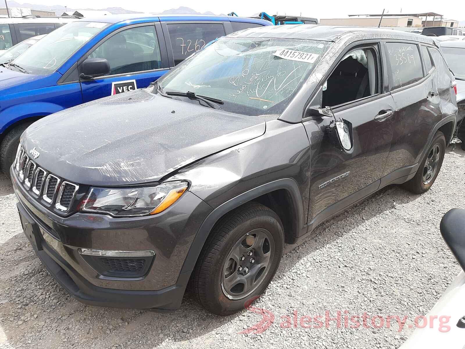 3C4NJCAB9JT468883 2018 JEEP COMPASS