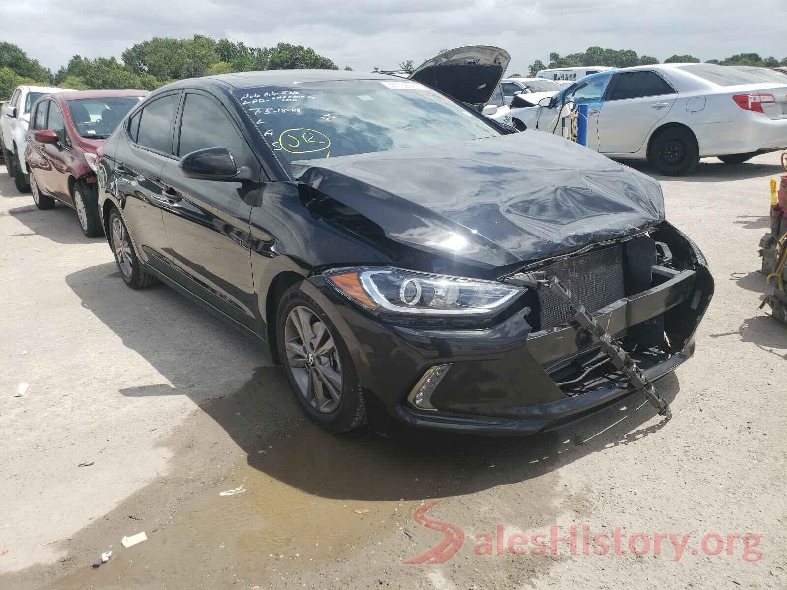 5NPD84LF7JH300642 2018 HYUNDAI ELANTRA