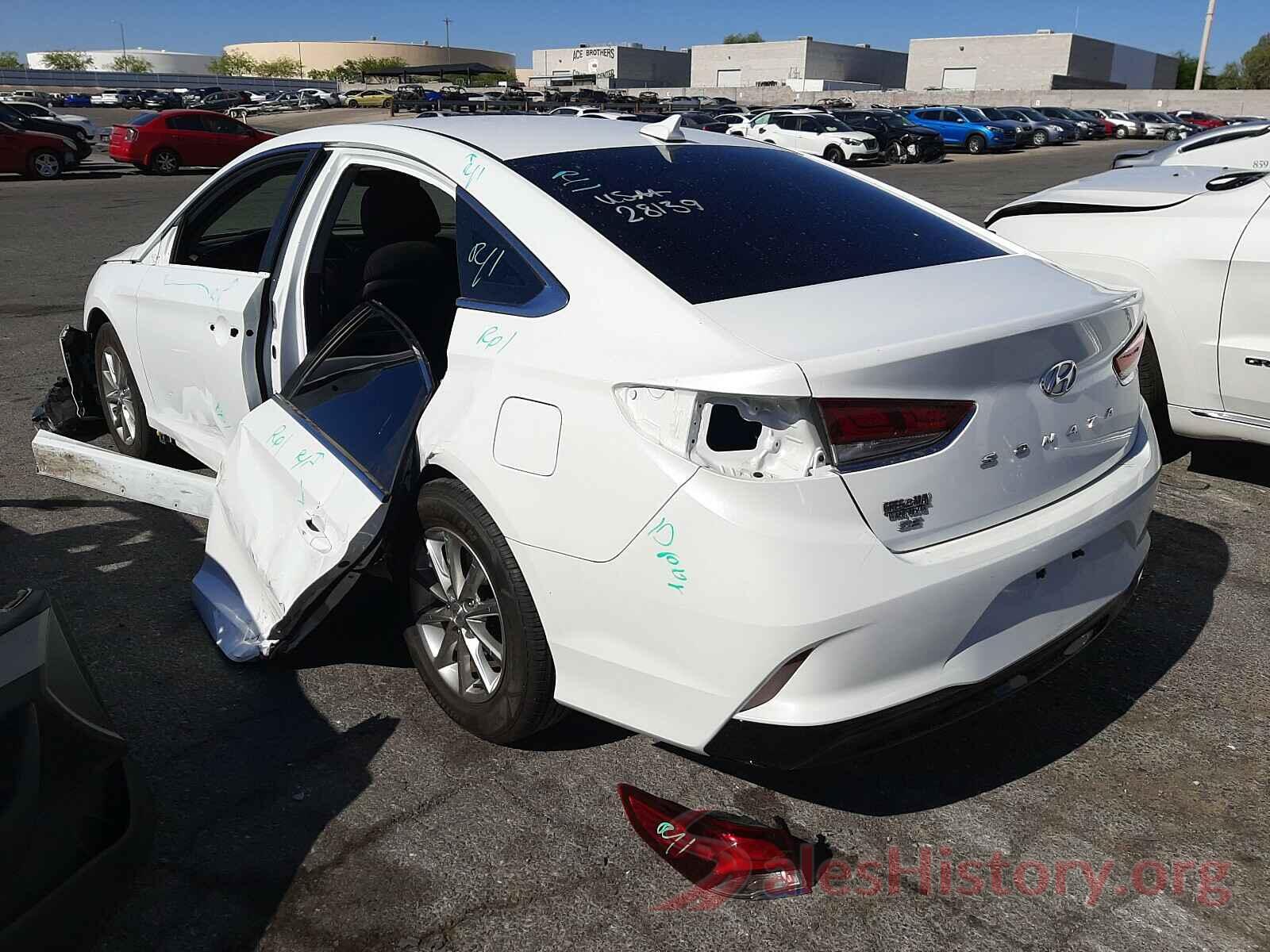 5NPE24AF4KH755216 2019 HYUNDAI SONATA