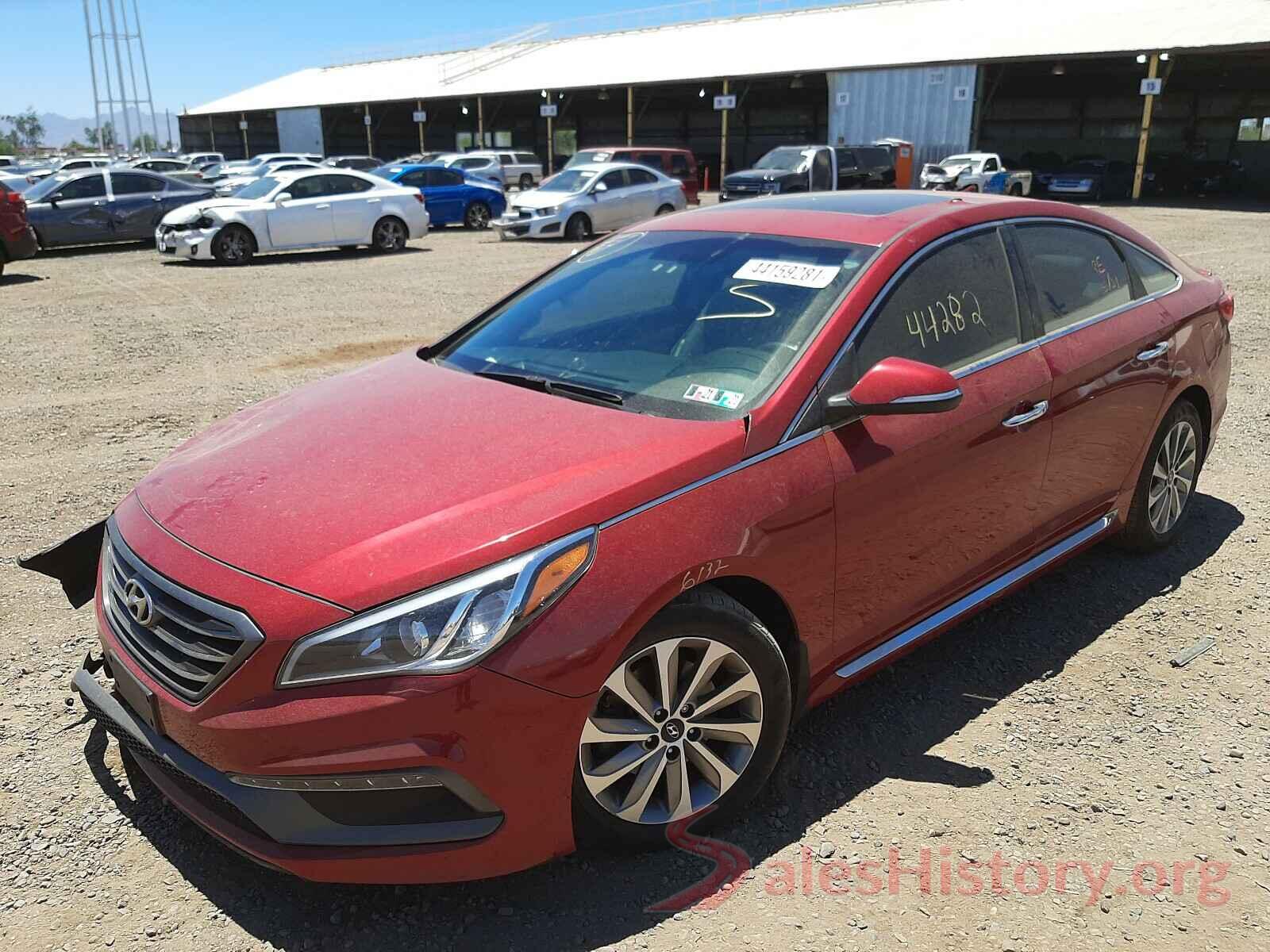 5NPE34AF0HH570585 2017 HYUNDAI SONATA