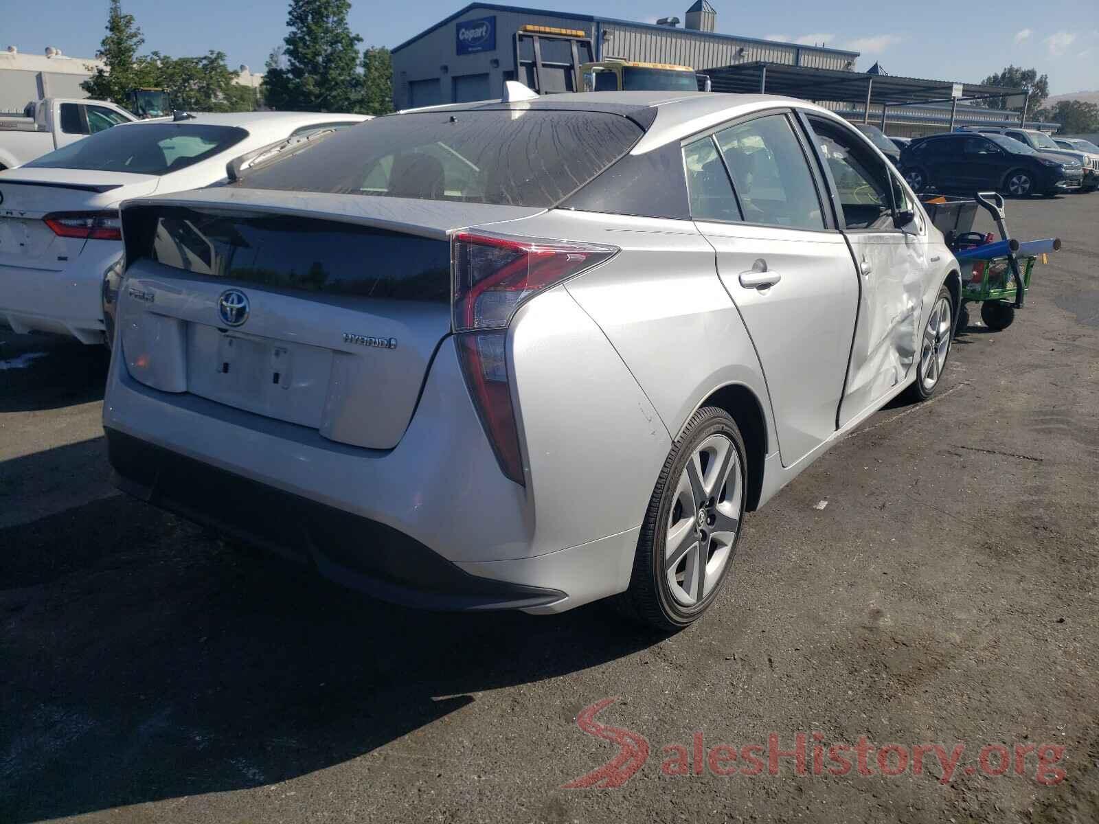 JTDKARFU5H3038130 2017 TOYOTA PRIUS