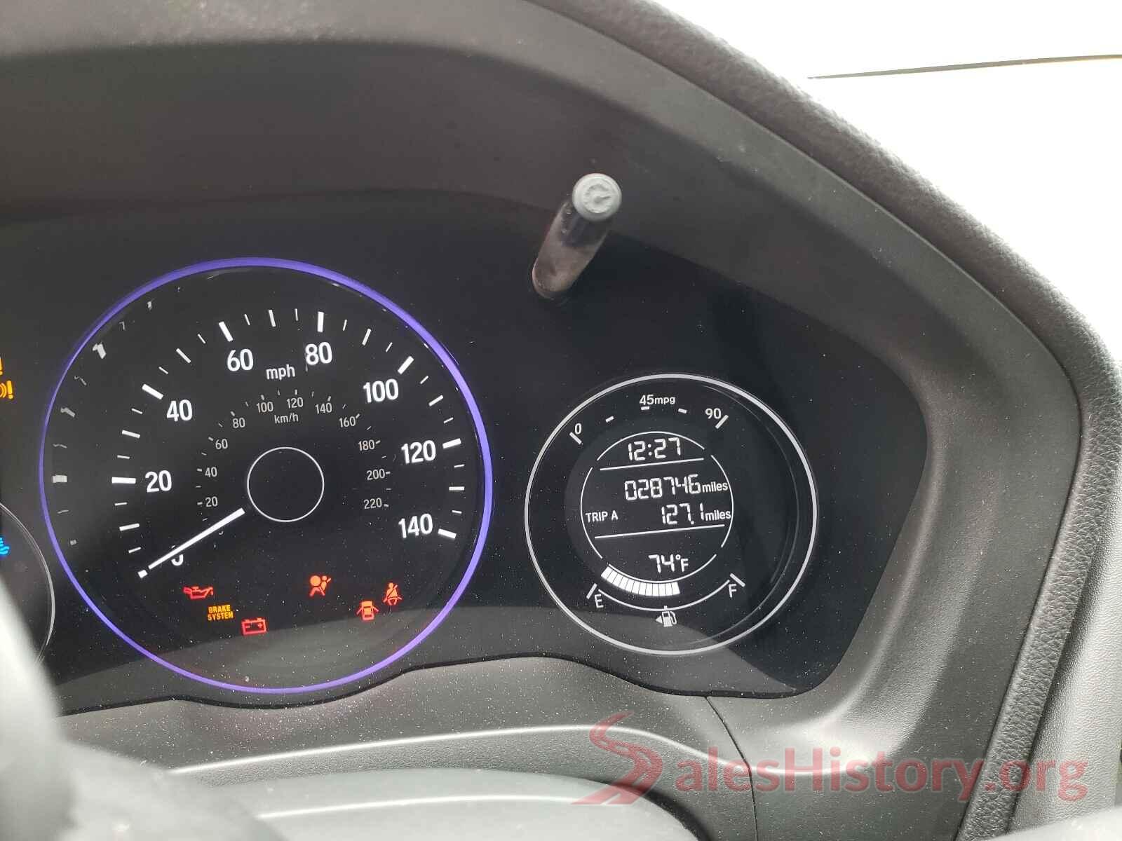 3CZRU6H35JG717272 2018 HONDA HR-V