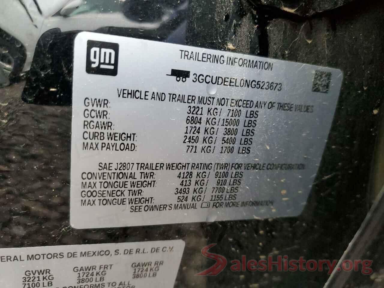 3GCUDEEL0NG523673 2022 CHEVROLET SILVERADO