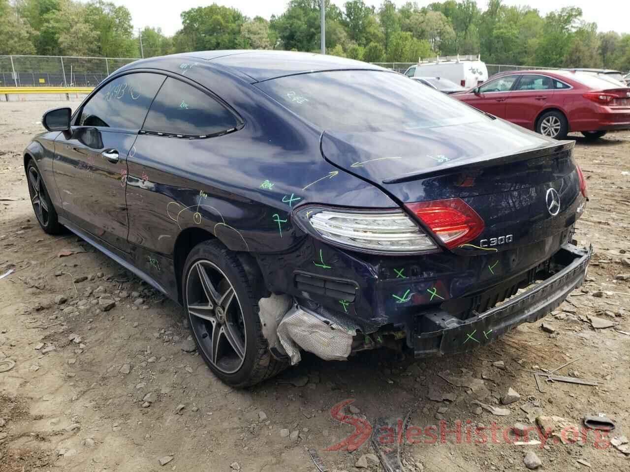 WDDWJ4KB2JF626943 2018 MERCEDES-BENZ C-CLASS