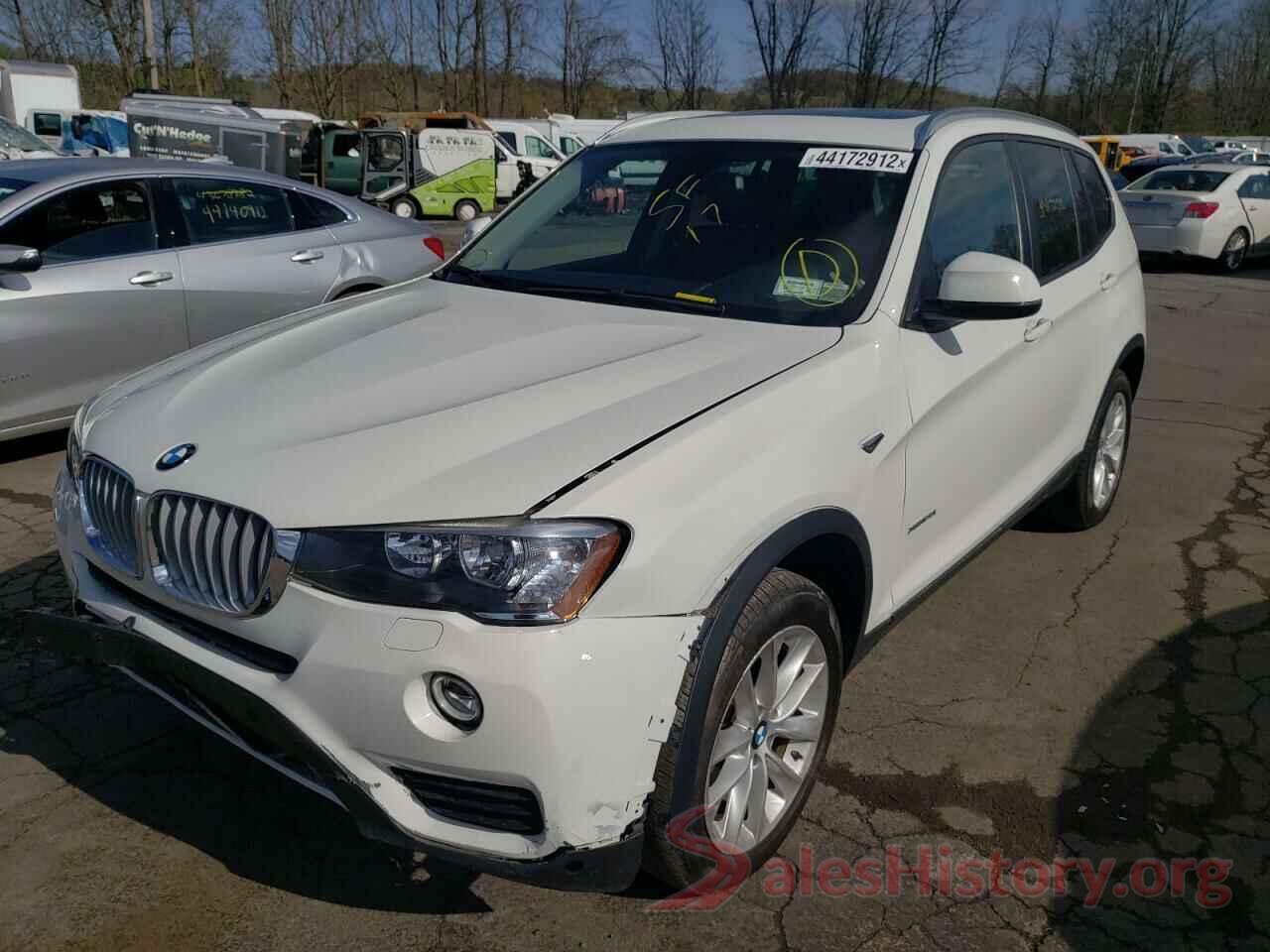 5UXWX9C56H0T08320 2017 BMW X3