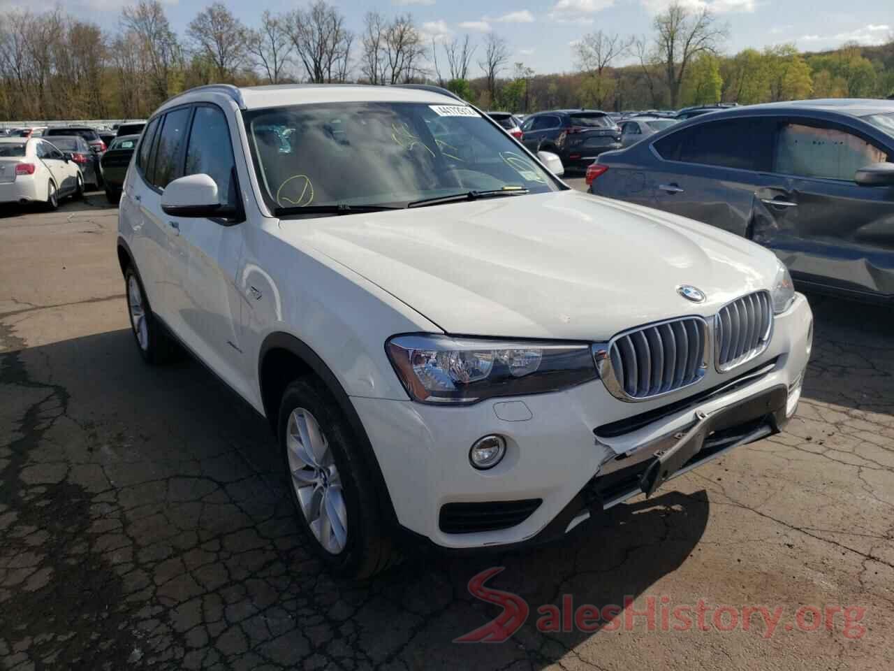 5UXWX9C56H0T08320 2017 BMW X3