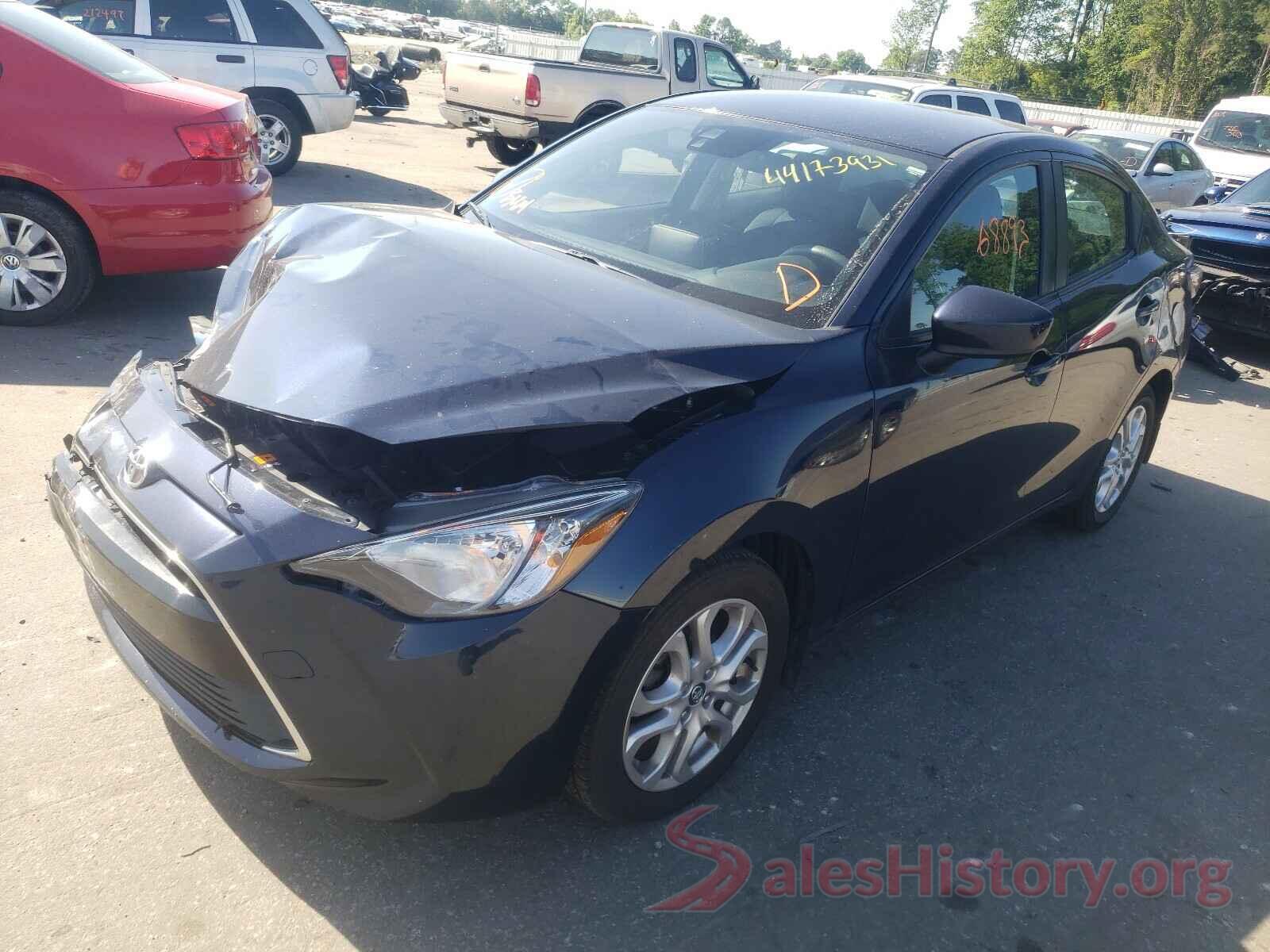 3MYDLBYV3HY161191 2017 TOYOTA YARIS