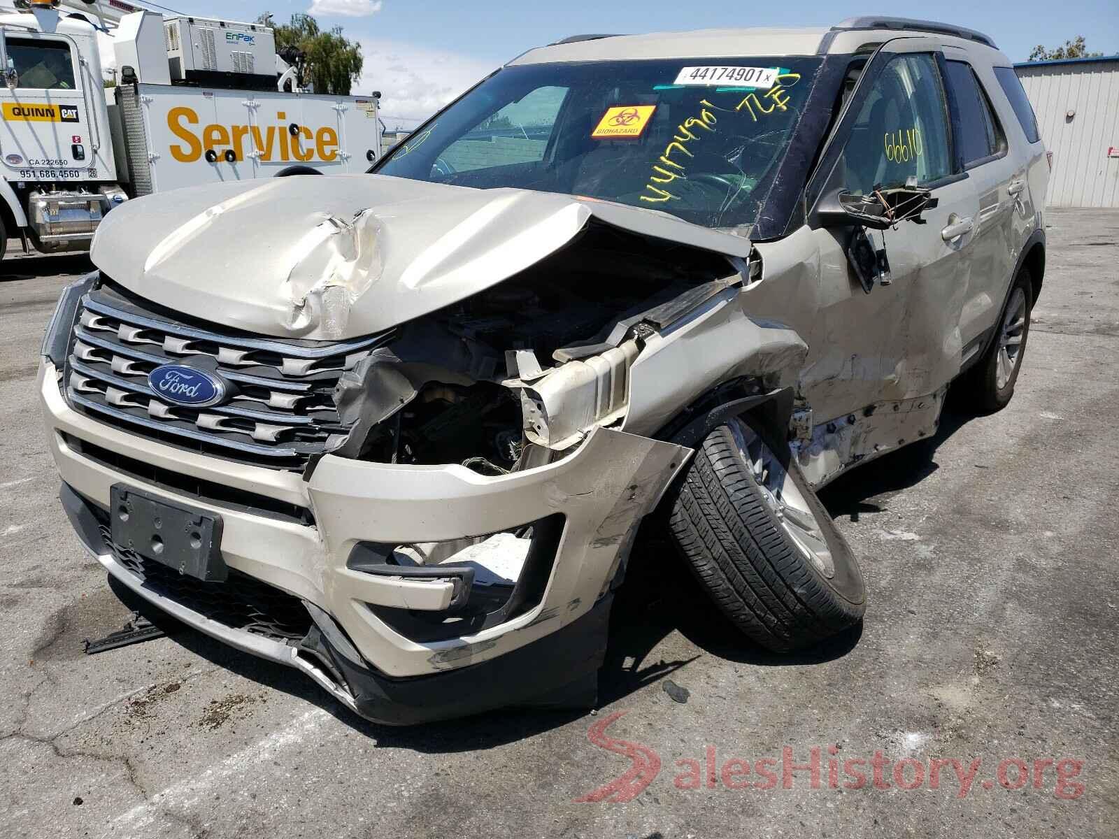 1FM5K7D87HGA88262 2017 FORD EXPLORER