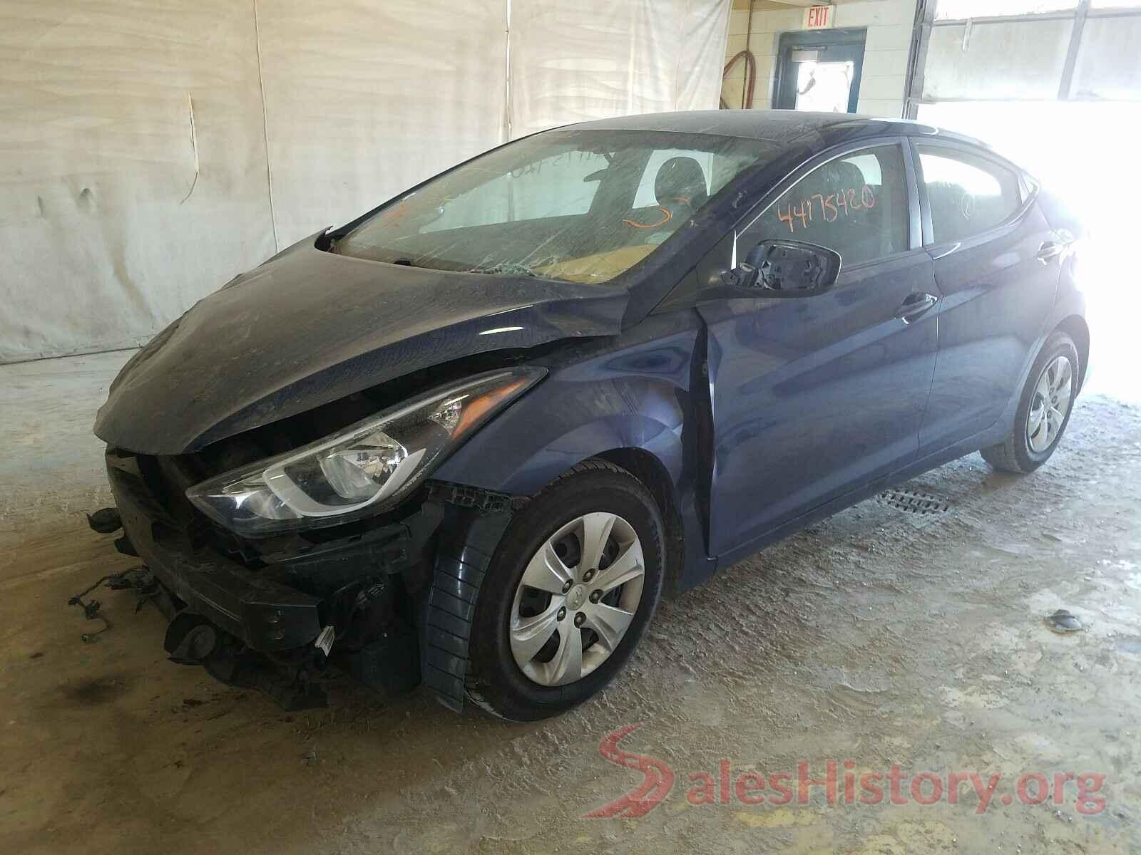 5NPDH4AE4GH673933 2016 HYUNDAI ELANTRA