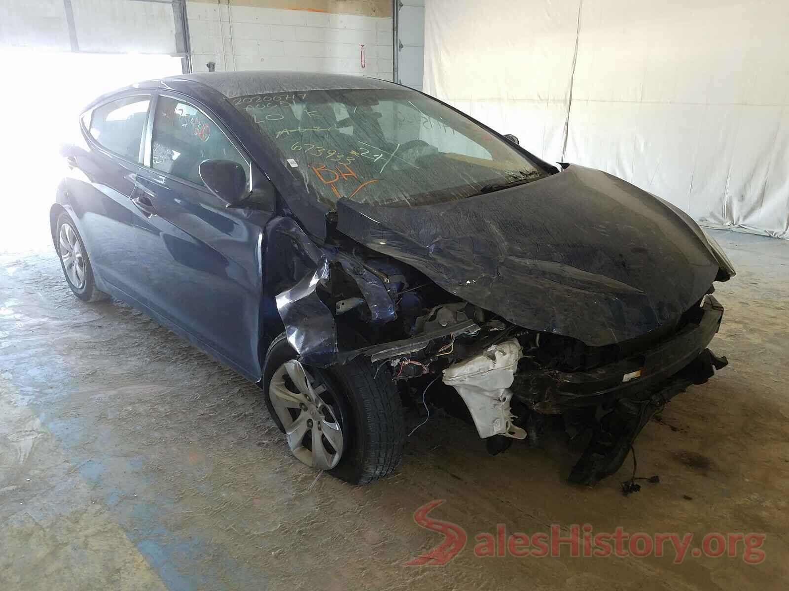 5NPDH4AE4GH673933 2016 HYUNDAI ELANTRA