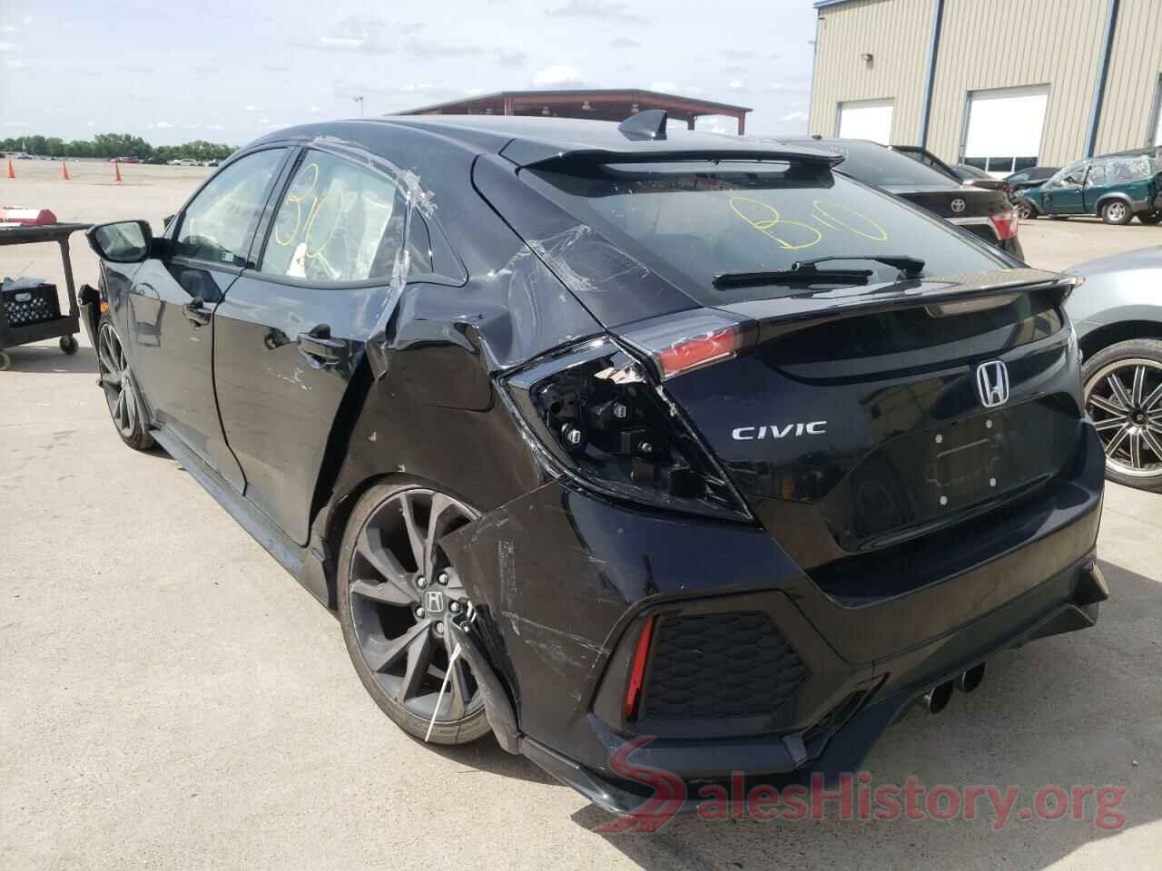 SHHFK7H41KU401287 2019 HONDA CIVIC