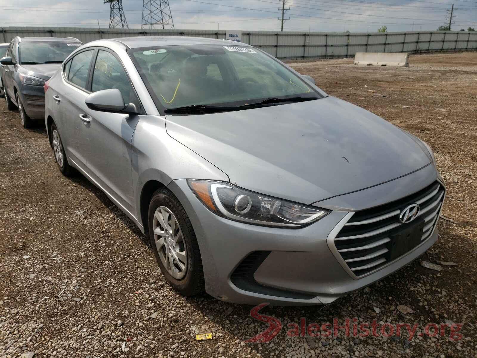 5NPD74LF8HH198605 2017 HYUNDAI ELANTRA