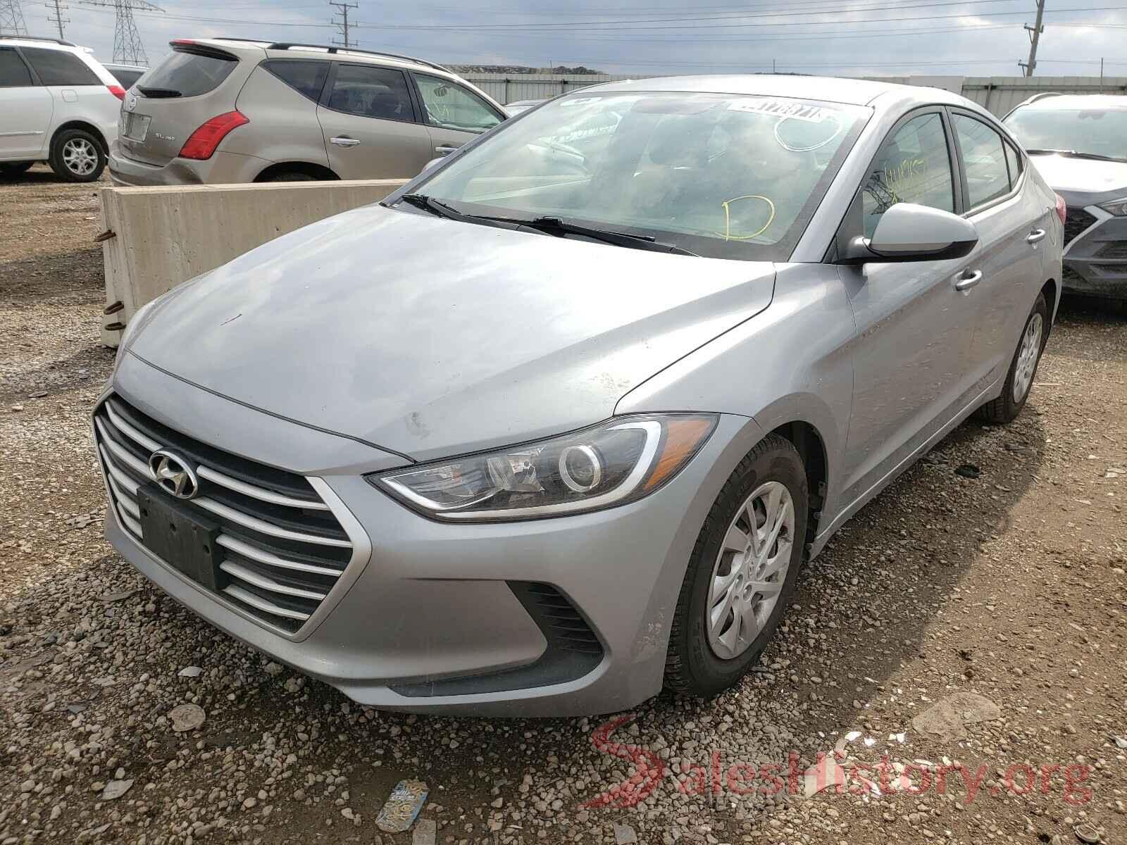 5NPD74LF8HH198605 2017 HYUNDAI ELANTRA