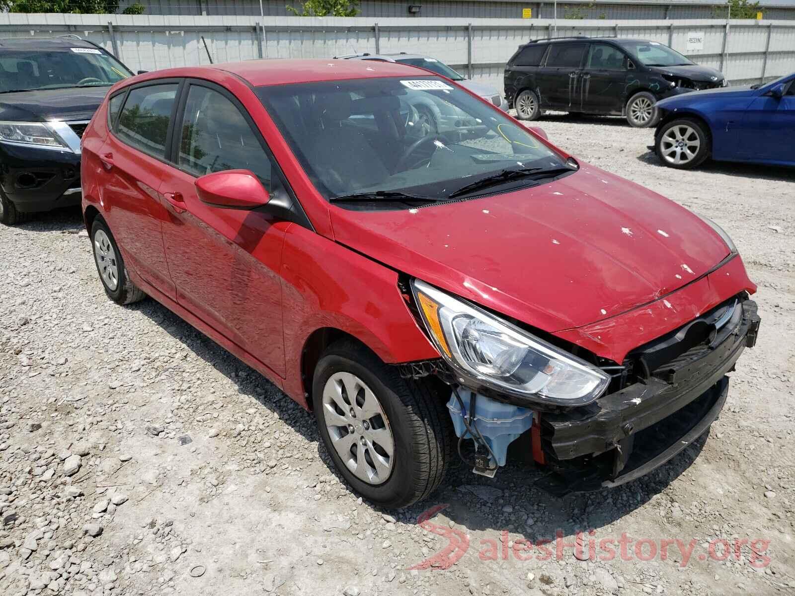 KMHCT5AE5GU266852 2016 HYUNDAI ACCENT